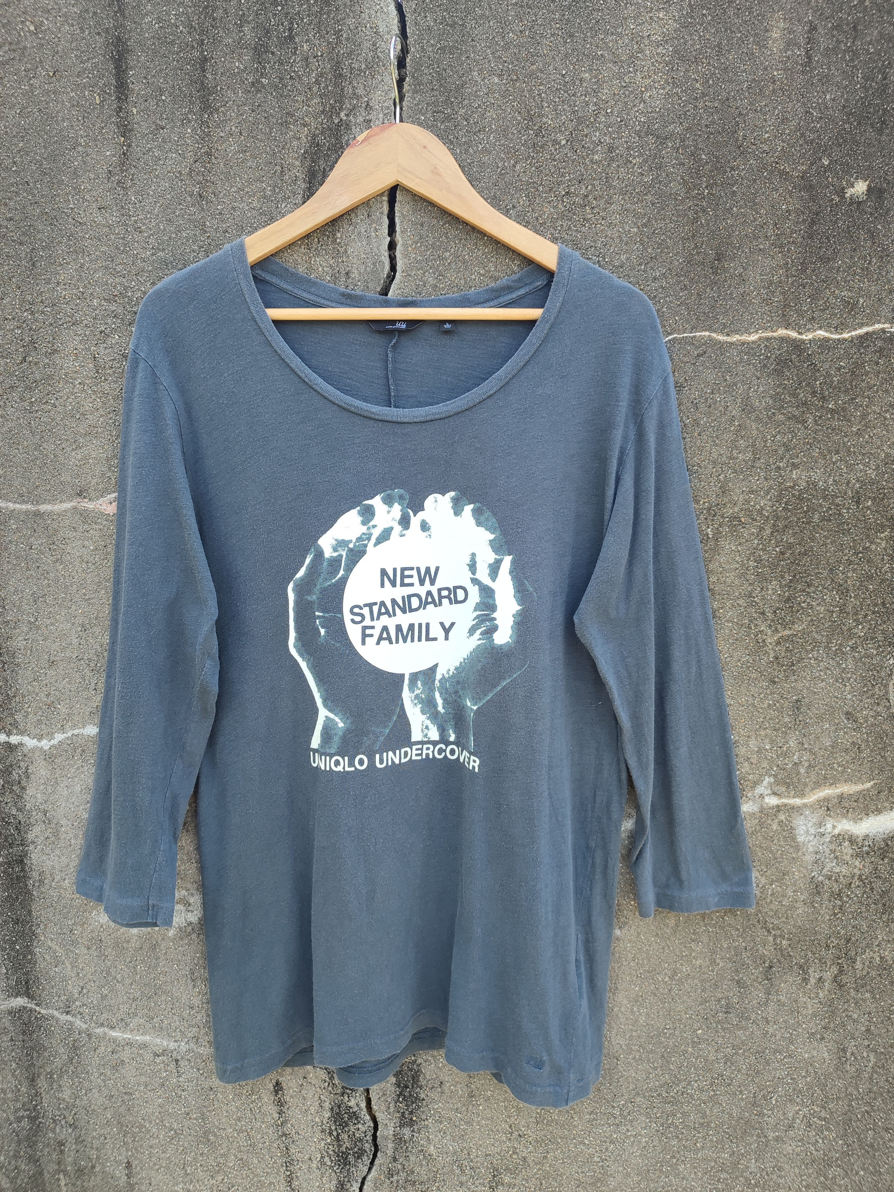 Jun Takahashi × Undercover × Uniqlo Uniqlo Undercover "New Standard Family" Long Sleeve Shirt Size US M / EU 48-50 / 2 - 1 Thumbnail