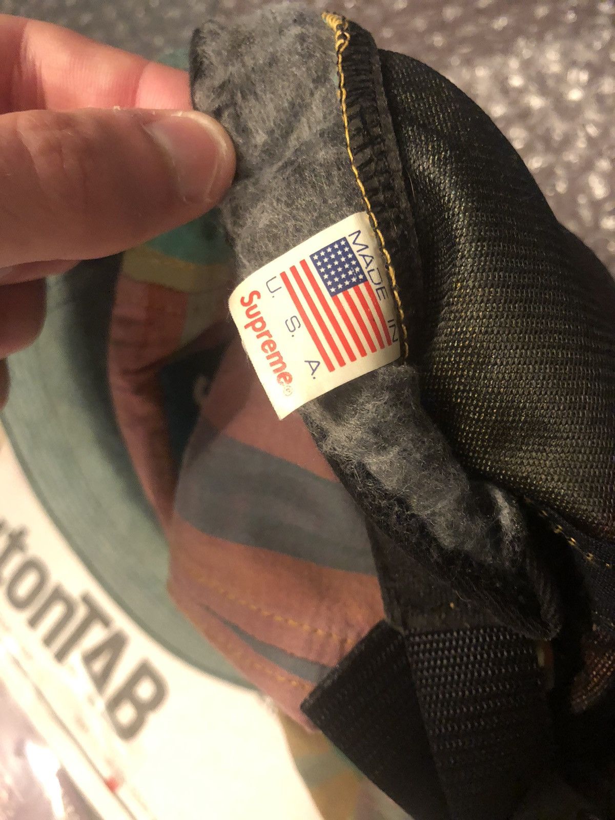Supreme SS13 Supreme Madras Camp Cap Size ONE SIZE - 9 Thumbnail
