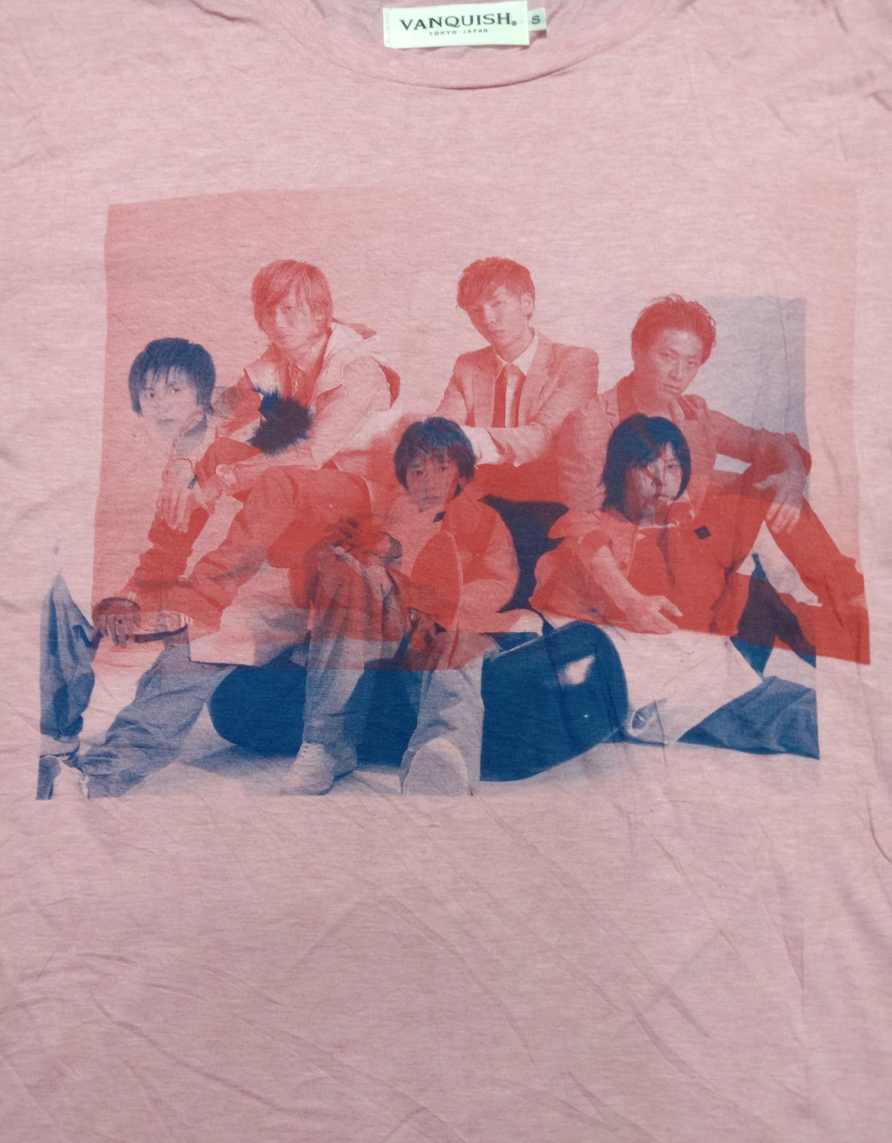 Band Tees Vanquish W 10 W-Inds Japanese Model Artist Pop Band Size S / US 4 / IT 40 - 3 Thumbnail
