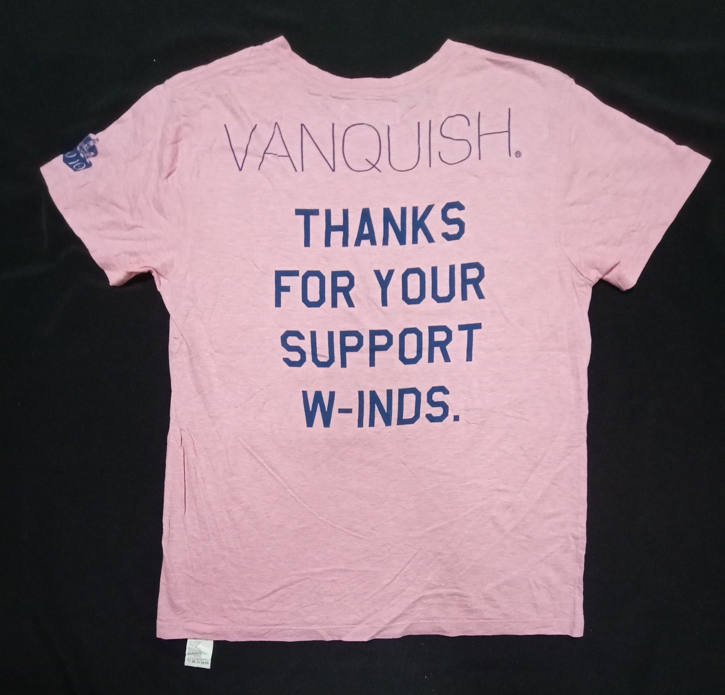 Band Tees Vanquish W 10 W-Inds Japanese Model Artist Pop Band Size S / US 4 / IT 40 - 2 Thumbnail