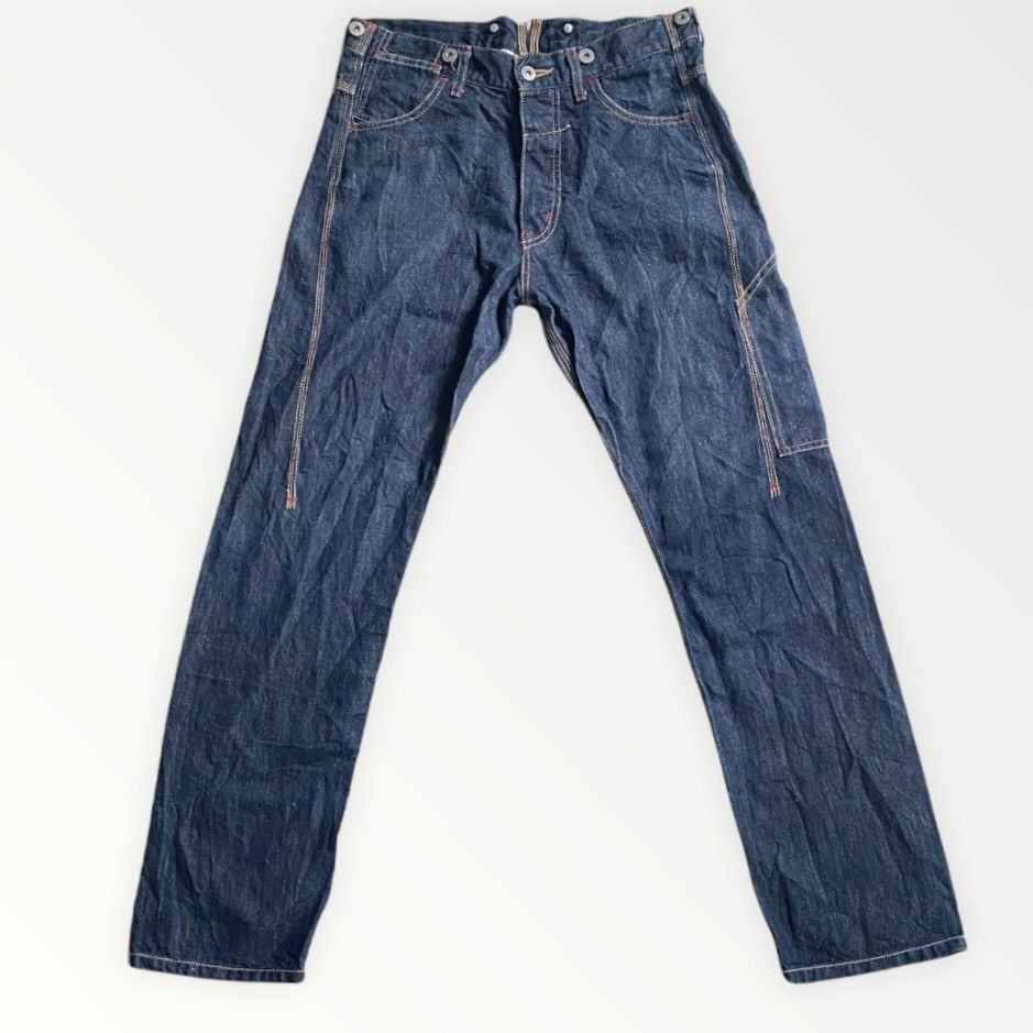 Image of Comme Des Garcons x Junya Watanabe 2007 Junya Watanabe Worker Denim in Blue, Men's (Size 31)