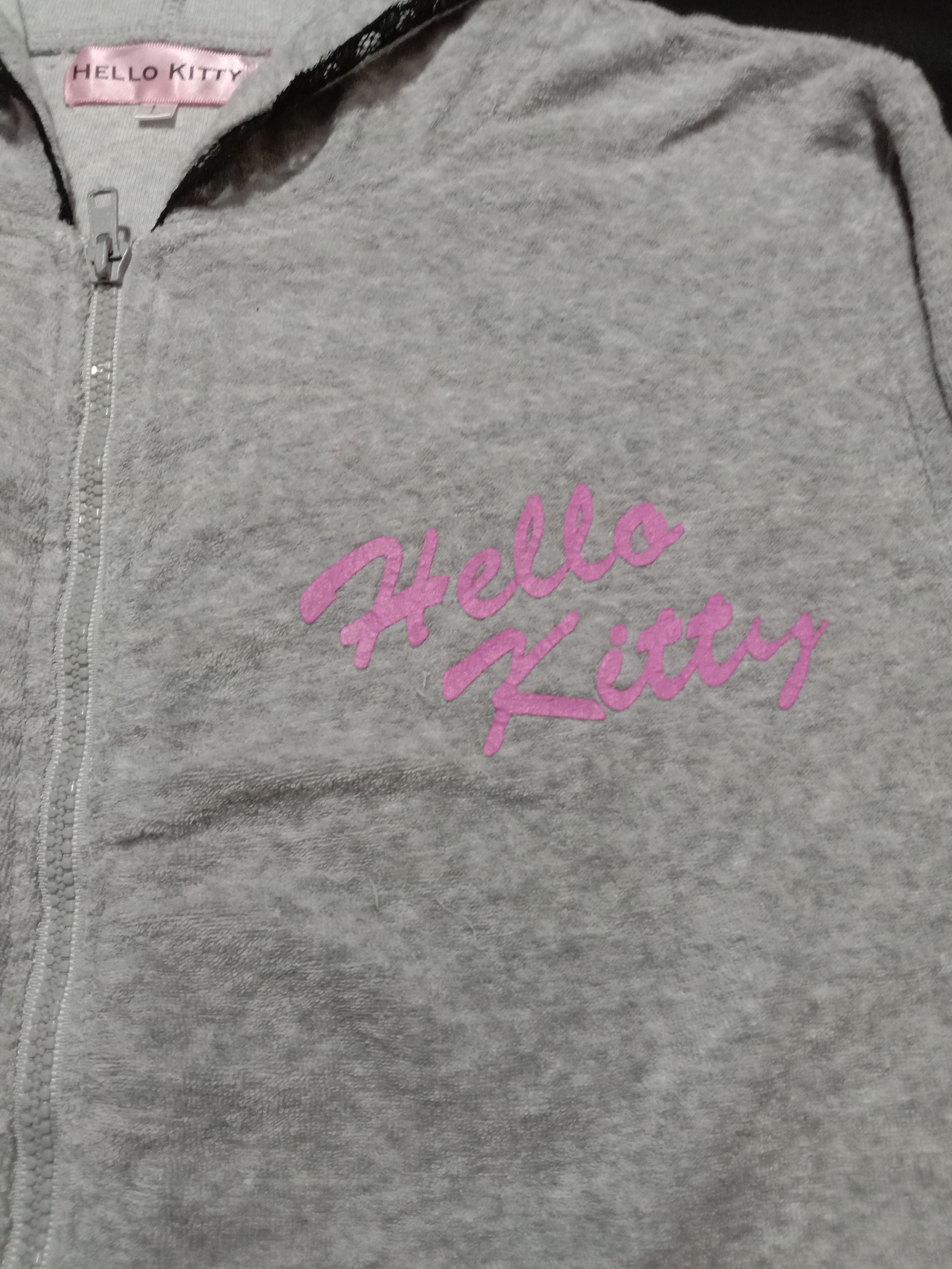 Cartoon Network Hello Kitty Hoodie Gray Color Fits S M Size M / US 6-8 / IT 42-44 - 4 Thumbnail