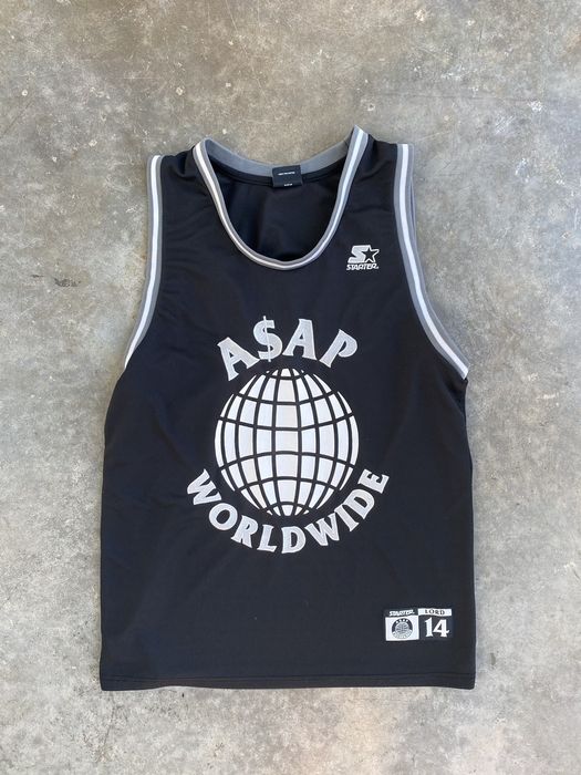 Starter AAP Rocky ASAP Worldwide Starter Basketball Jersey Medium 🧊