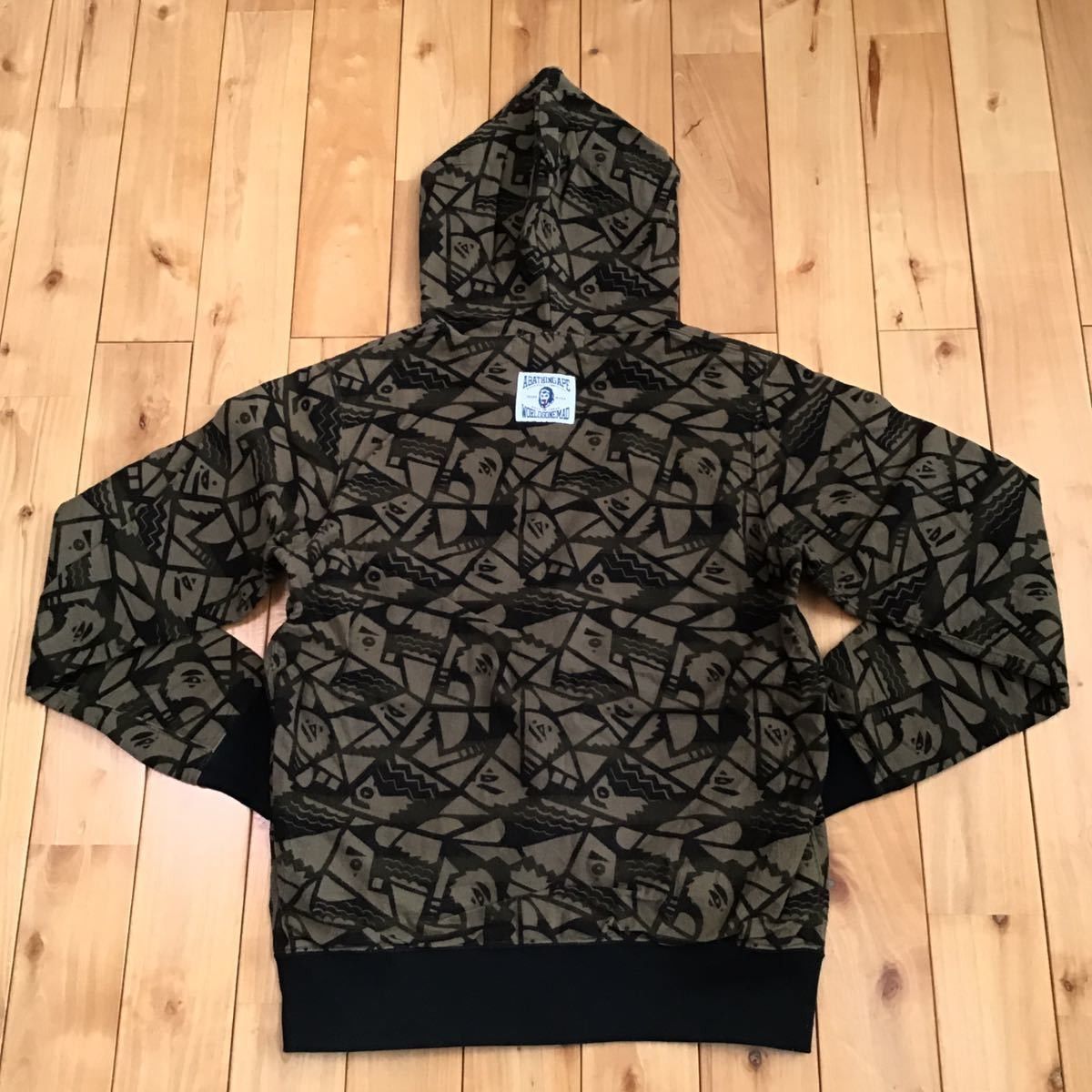 Bape × Nigo BAPE camo full zip hoodie brown a bathing ape NIGO Size US S / EU 44-46 / 1 - 5 Thumbnail