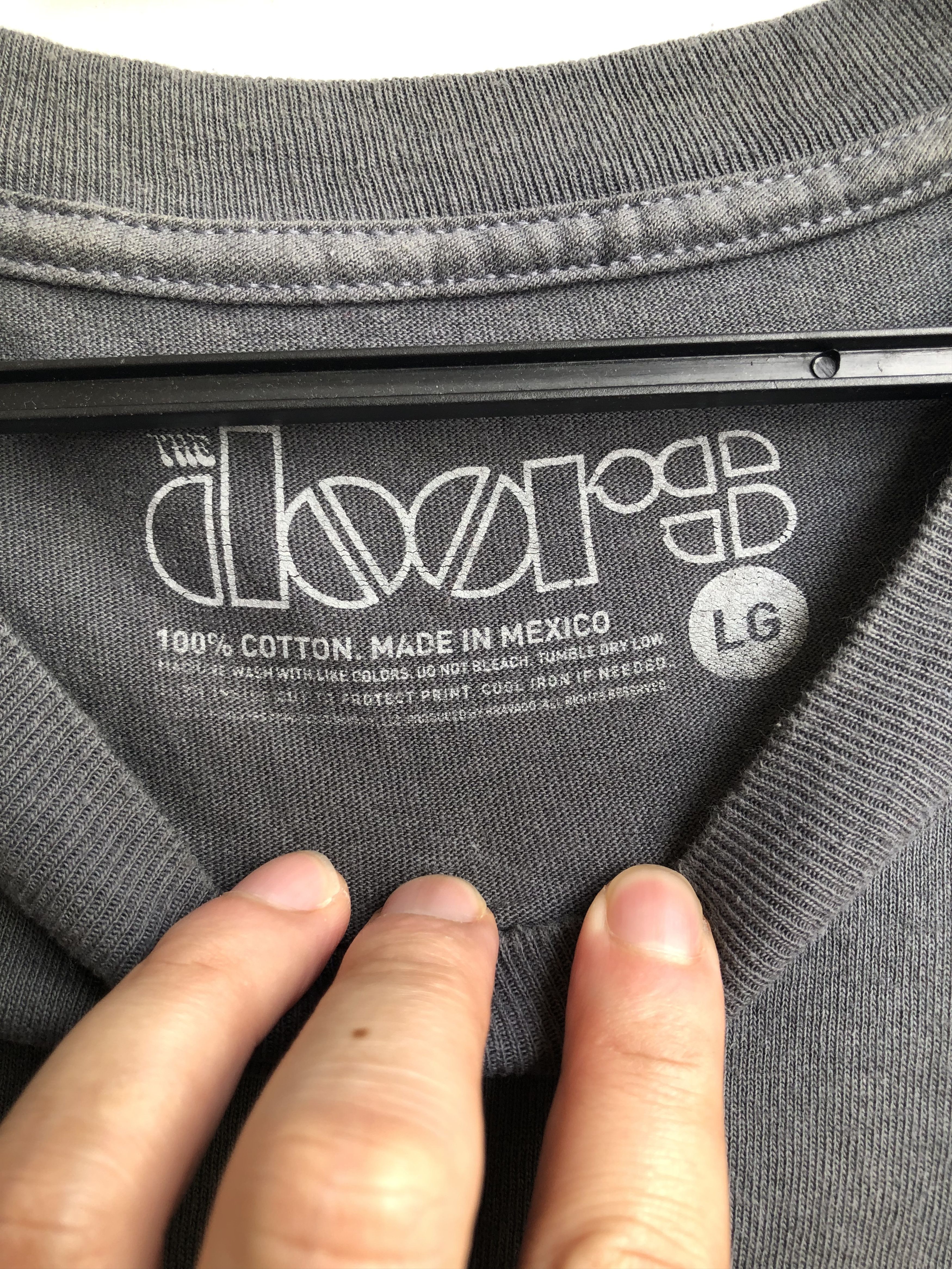 Band Tees THE DOORS BIG PRINT TEE Size US L / EU 52-54 / 3 - 4 Thumbnail