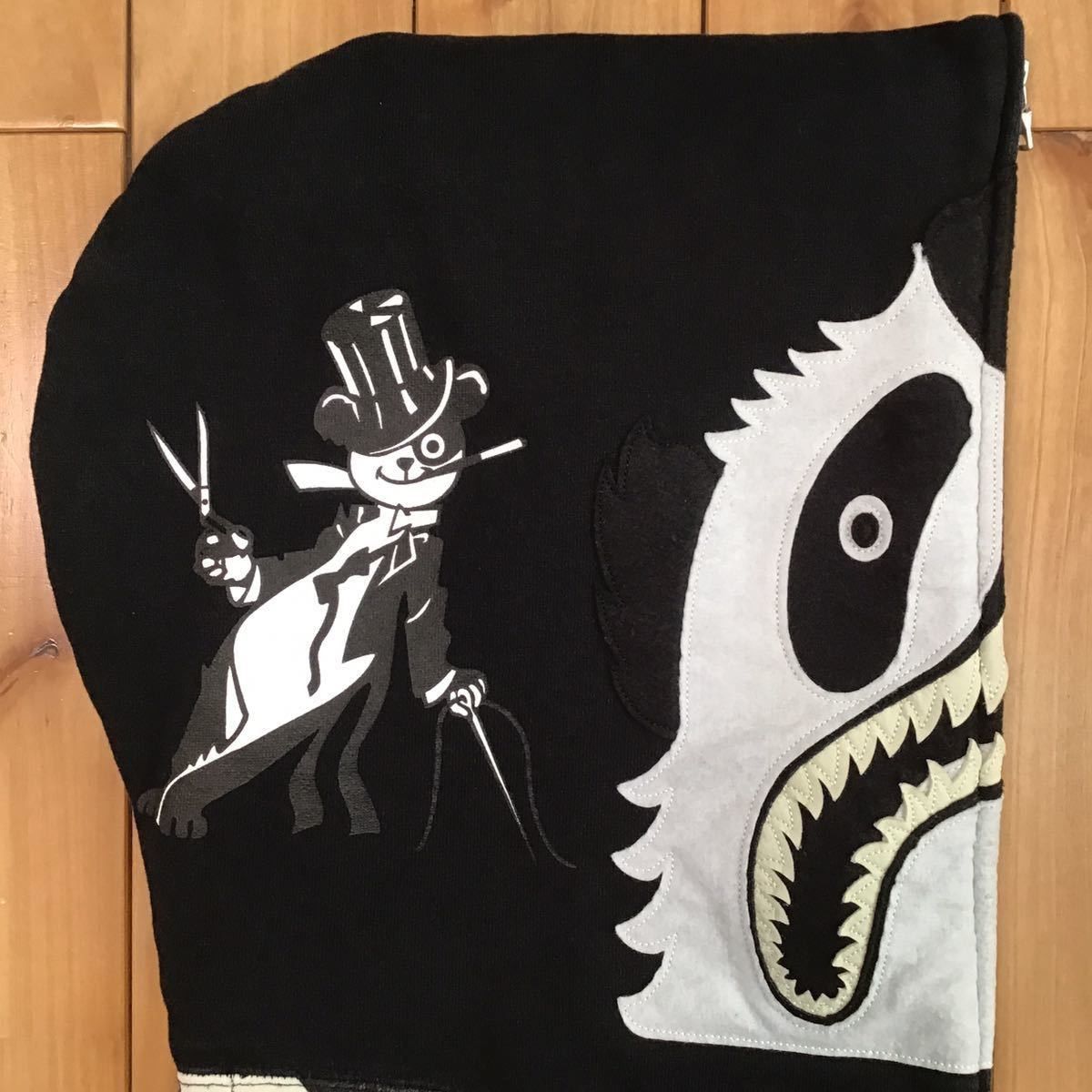 Bape 💫glow in the dark💫 zozo limited panda full zip hoodie Size US M / EU 48-50 / 2 - 4 Thumbnail