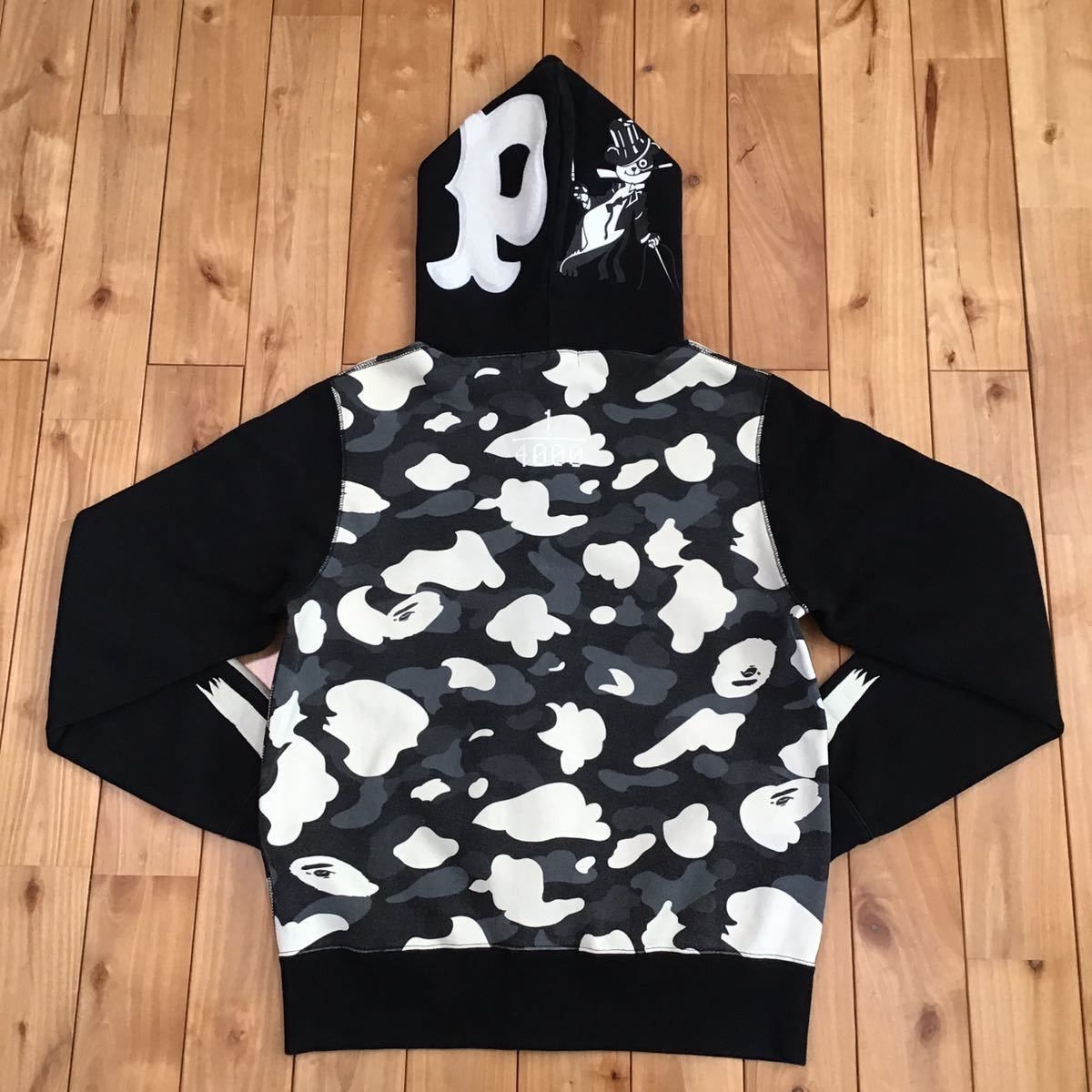 Bape 💫glow in the dark💫 zozo limited panda full zip hoodie Size US M / EU 48-50 / 2 - 6 Thumbnail