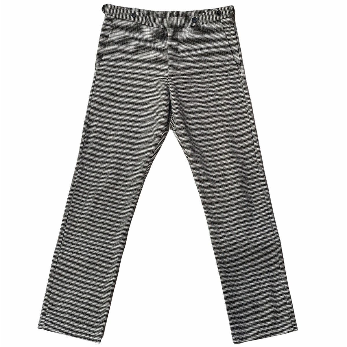 Comme des Garcons Homme Plus Vintage Fall96 Houndstooth Pants Size US 32 / EU 48 - 2 Thumbnail