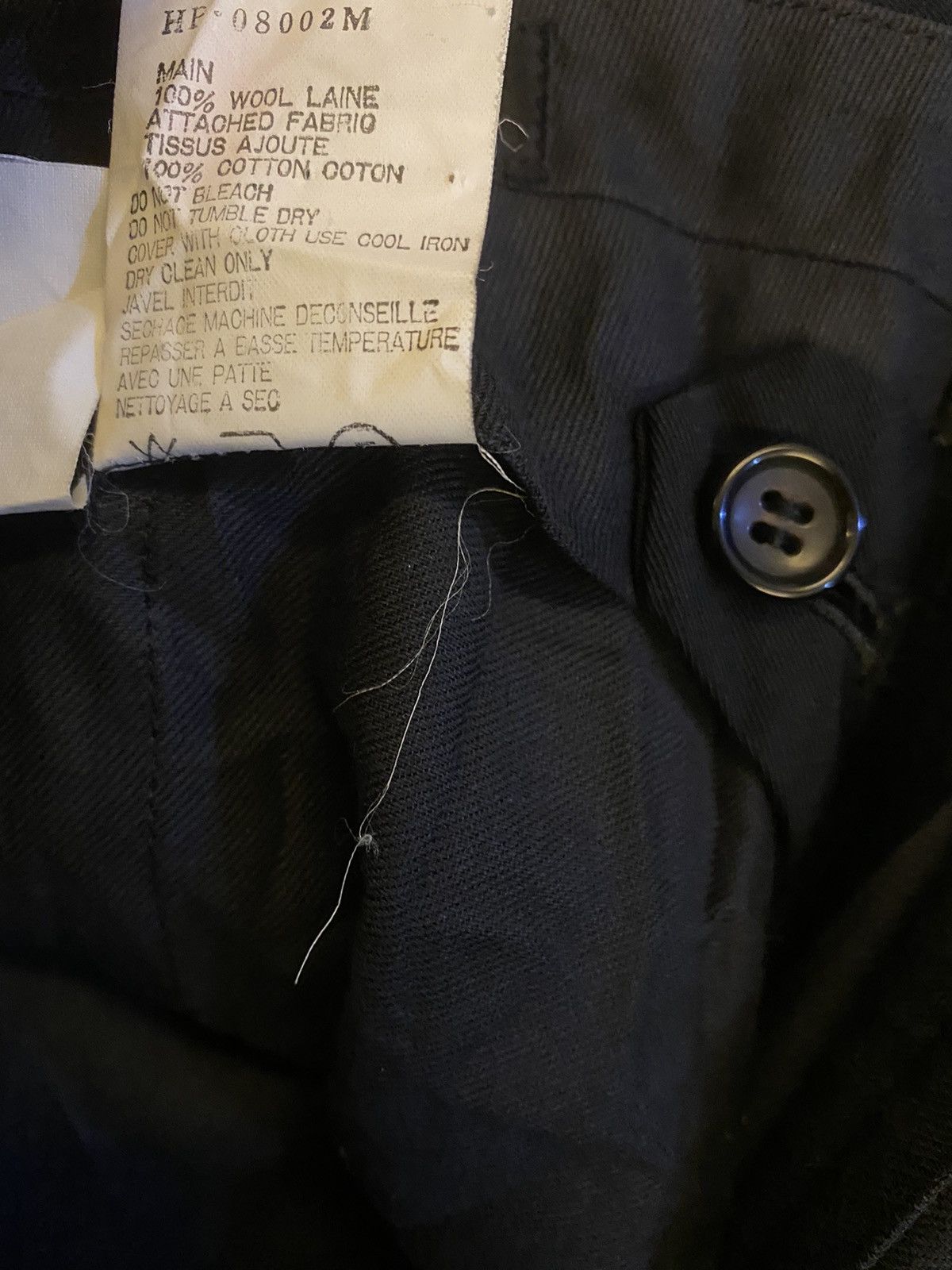 Comme des Garcons VTG 1994 Comme des Garcons Homme contrast Roll Up Trousers Size US 30 / EU 46 - 4 Thumbnail