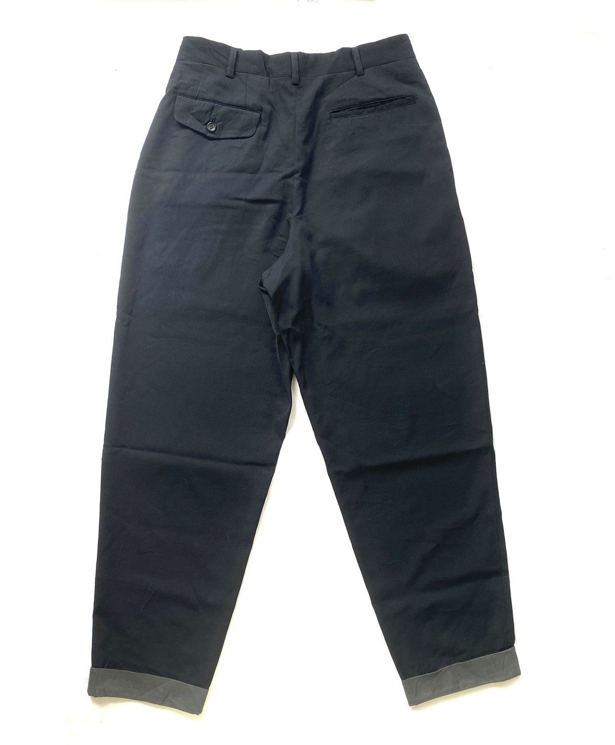 Comme des Garcons VTG 1994 Comme des Garcons Homme contrast Roll Up Trousers Size US 30 / EU 46 - 2 Thumbnail