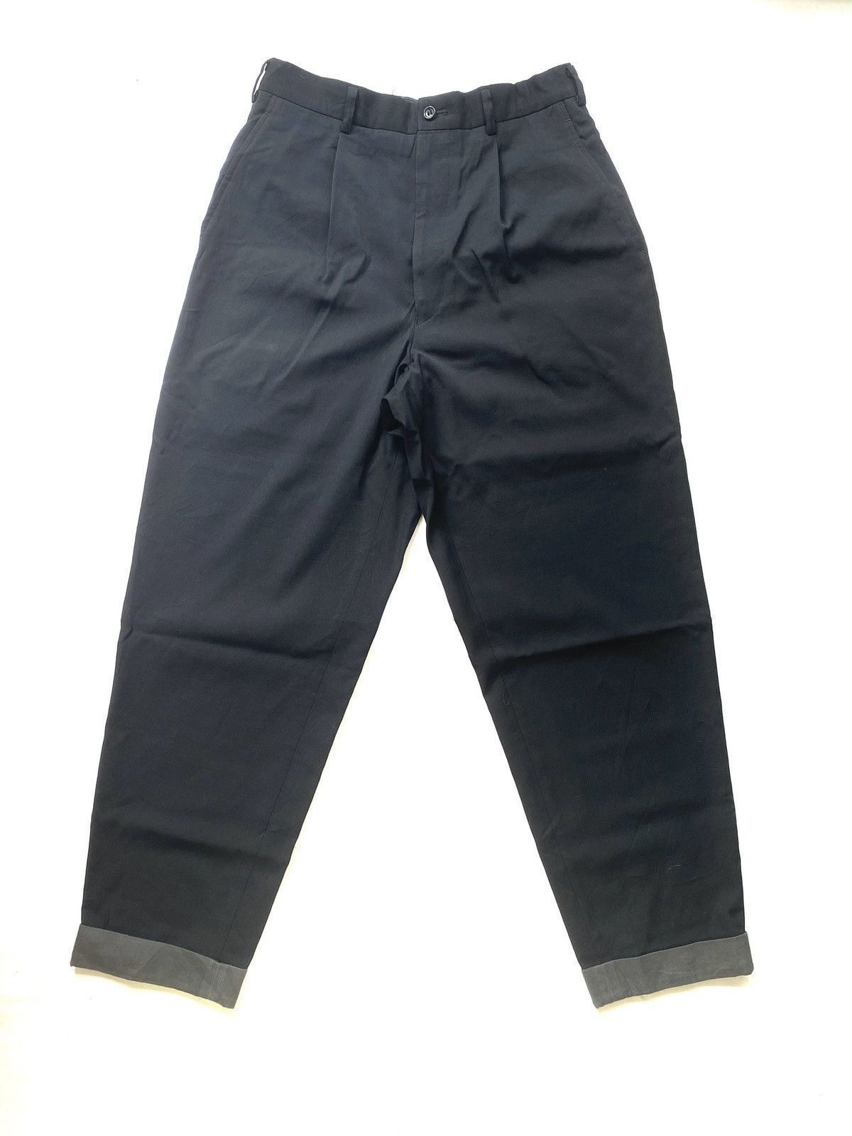 Comme des Garcons VTG 1994 Comme des Garcons Homme contrast Roll Up Trousers Size US 30 / EU 46 - 1 Thumbnail