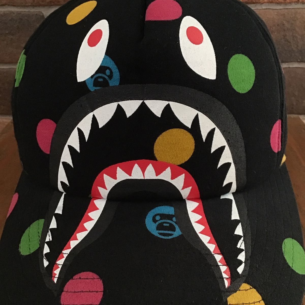 Bape BAPE Dot Milo Shark Snapback Cap trucker hat Size ONE SIZE - 2 Thumbnail