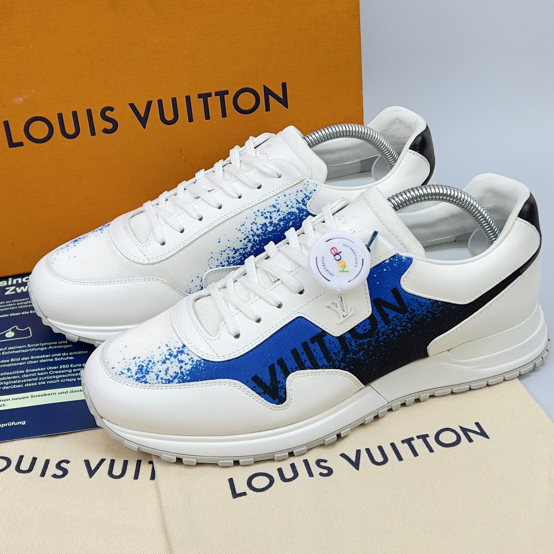 Louis Vuitton Fastlane Sneakers Damier, Size 8 (LV Size 7)