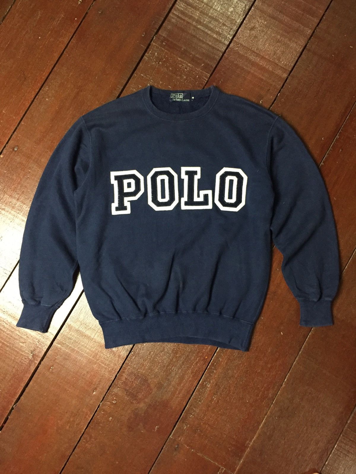Polo Ralph Lauren Big spellout POLO sweatshirt Size US M / EU 48-50 / 2 - 7 Thumbnail