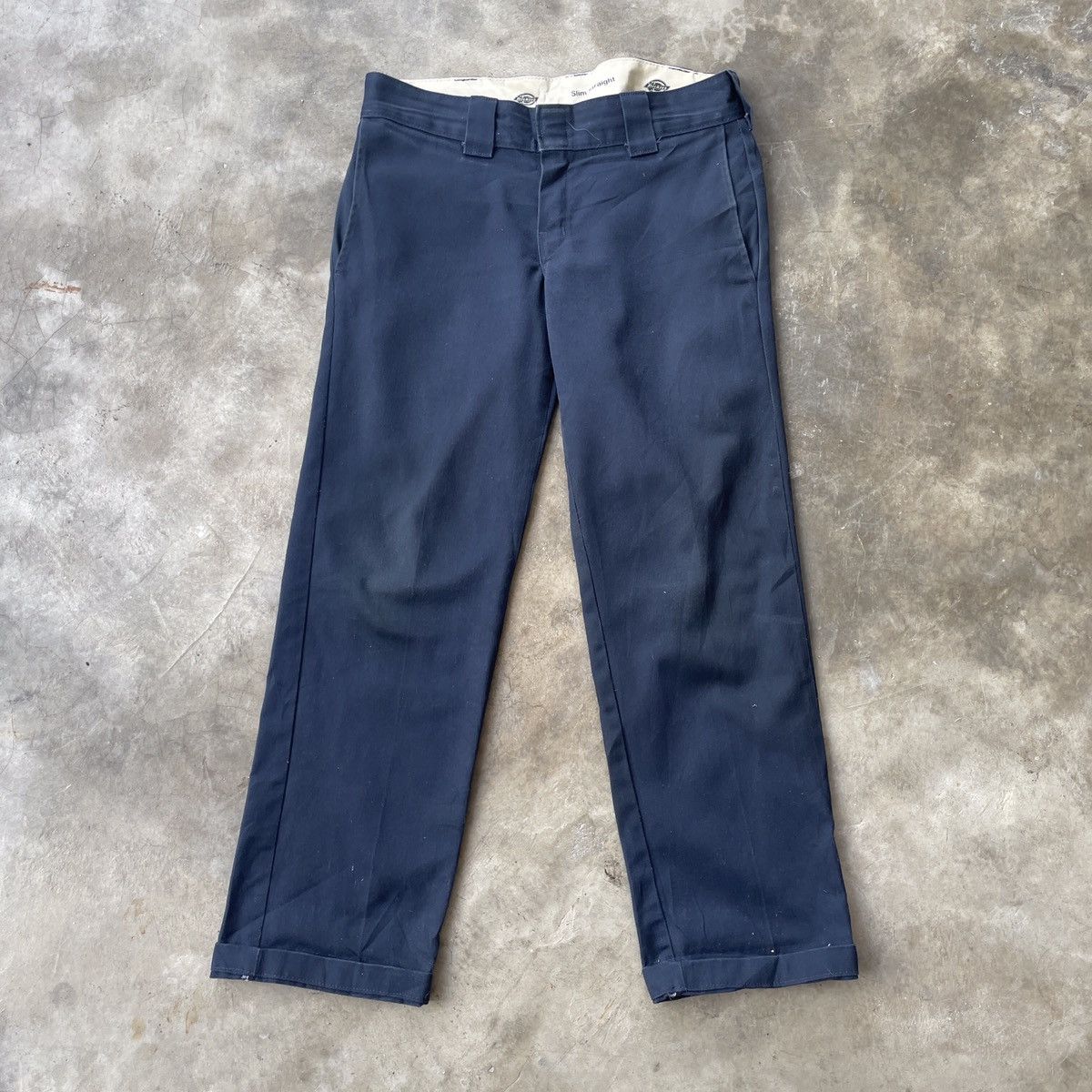 Dickies Vintage Dickies Slim Straight Casual Pants Size US 33 - 1 Thumbnail