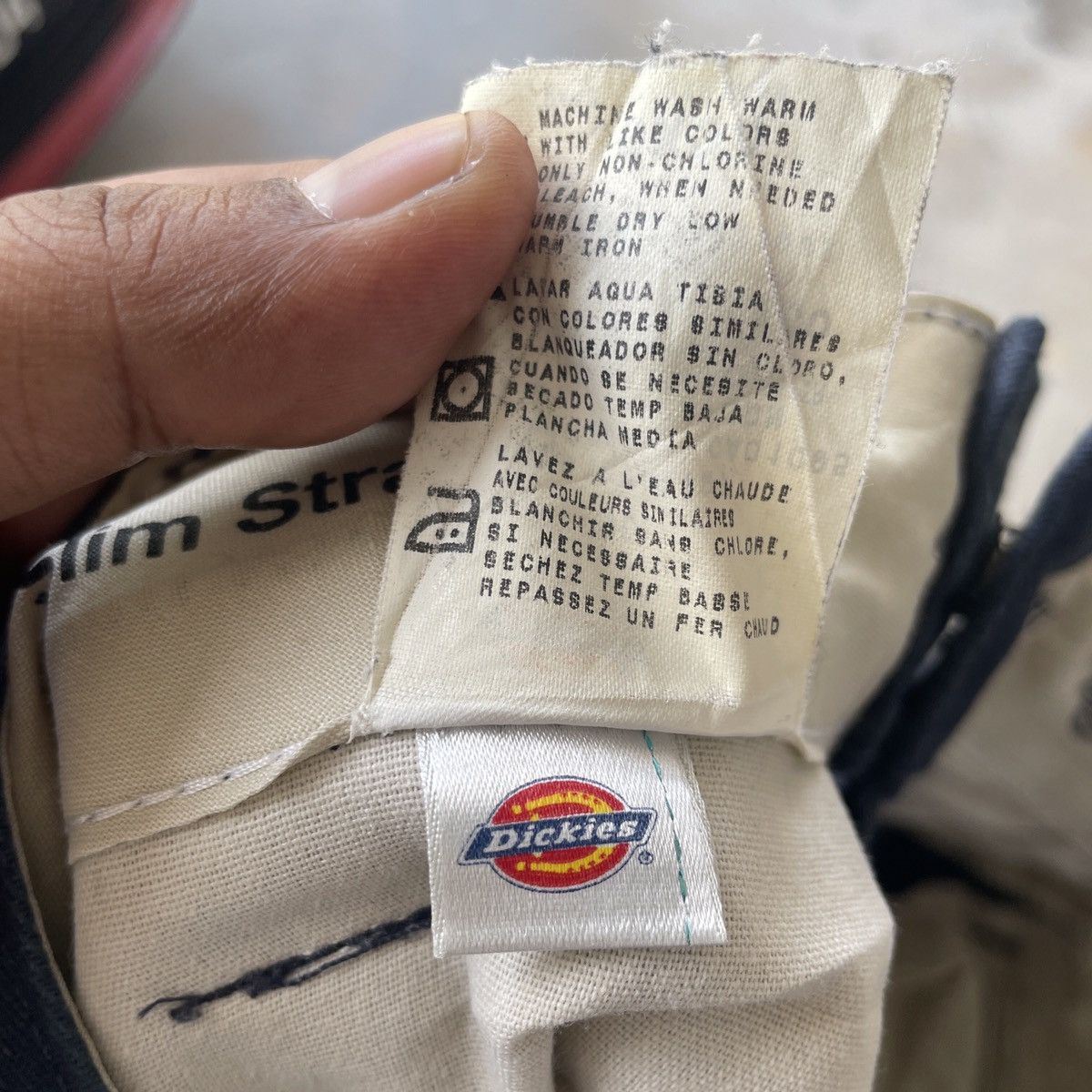 Dickies Vintage Dickies Slim Straight Casual Pants Size US 33 - 6 Thumbnail