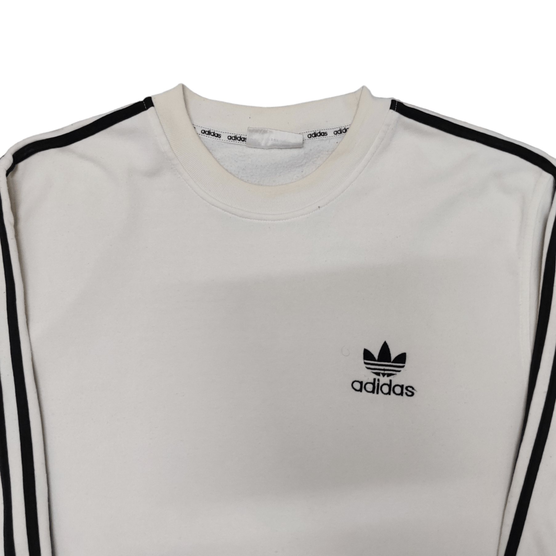 Adidas Vintage 90's Adidas Trefoil Sweatshirt Embroidery Size US M / EU 48-50 / 2 - 2 Thumbnail
