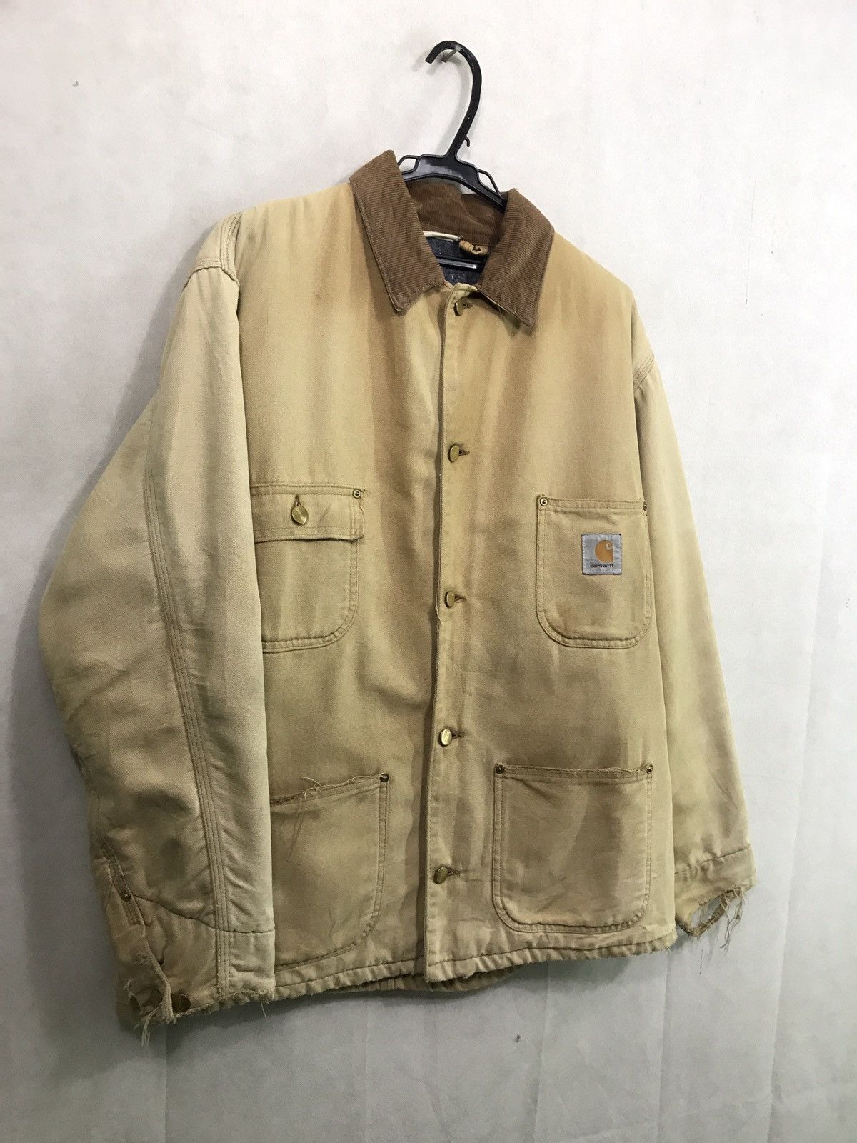 Carhartt RARE VINTAGE CARHARTT DISTRESSED KANYE WEST BLANKET JACKET Size US L / EU 52-54 / 3 - 3 Thumbnail