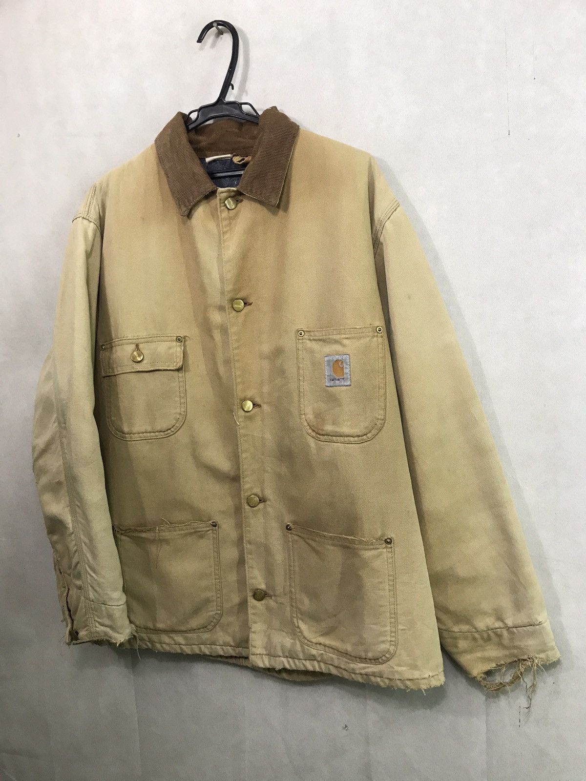 Carhartt RARE VINTAGE CARHARTT DISTRESSED KANYE WEST BLANKET JACKET Size US L / EU 52-54 / 3 - 4 Thumbnail