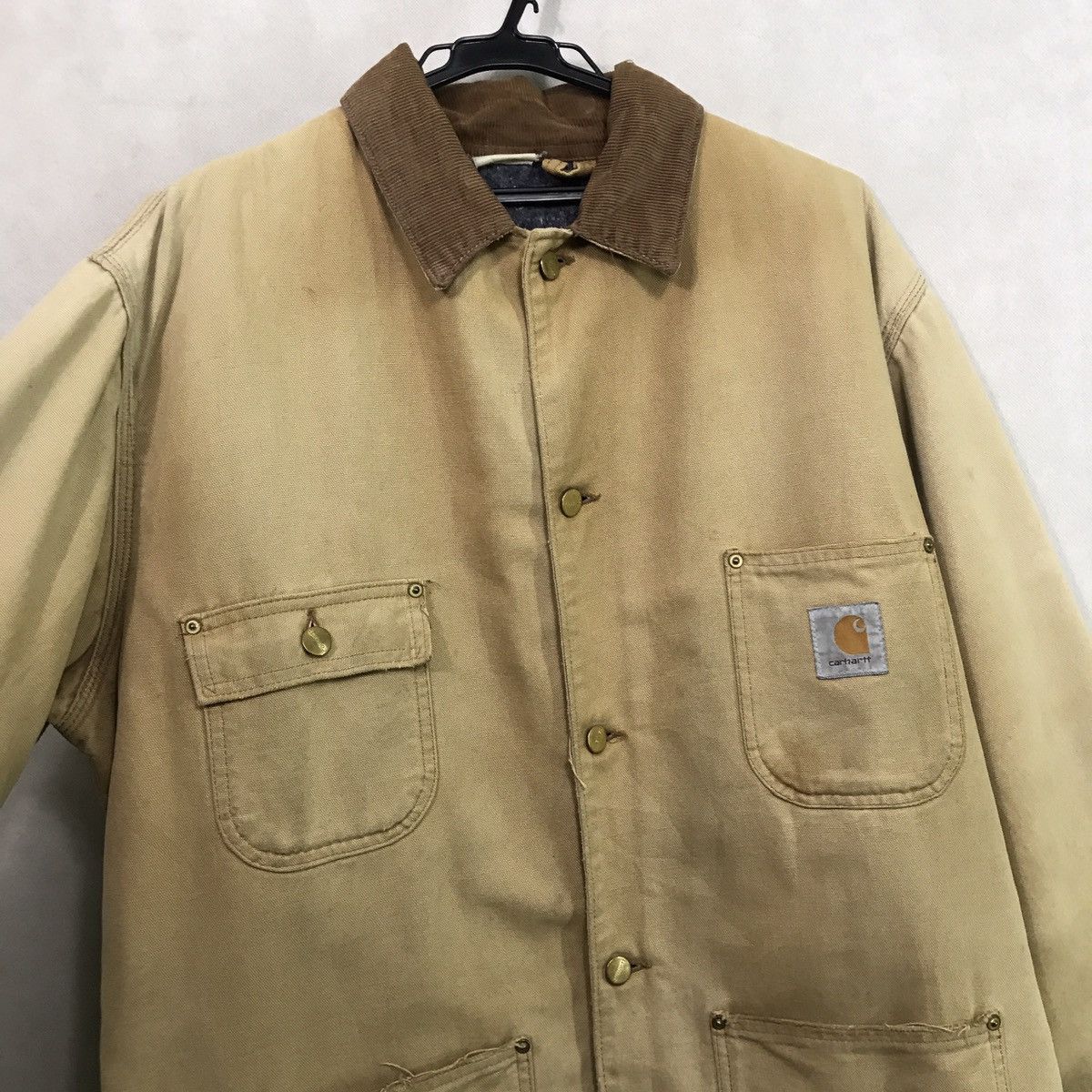 Carhartt RARE VINTAGE CARHARTT DISTRESSED KANYE WEST BLANKET JACKET Size US L / EU 52-54 / 3 - 5 Thumbnail