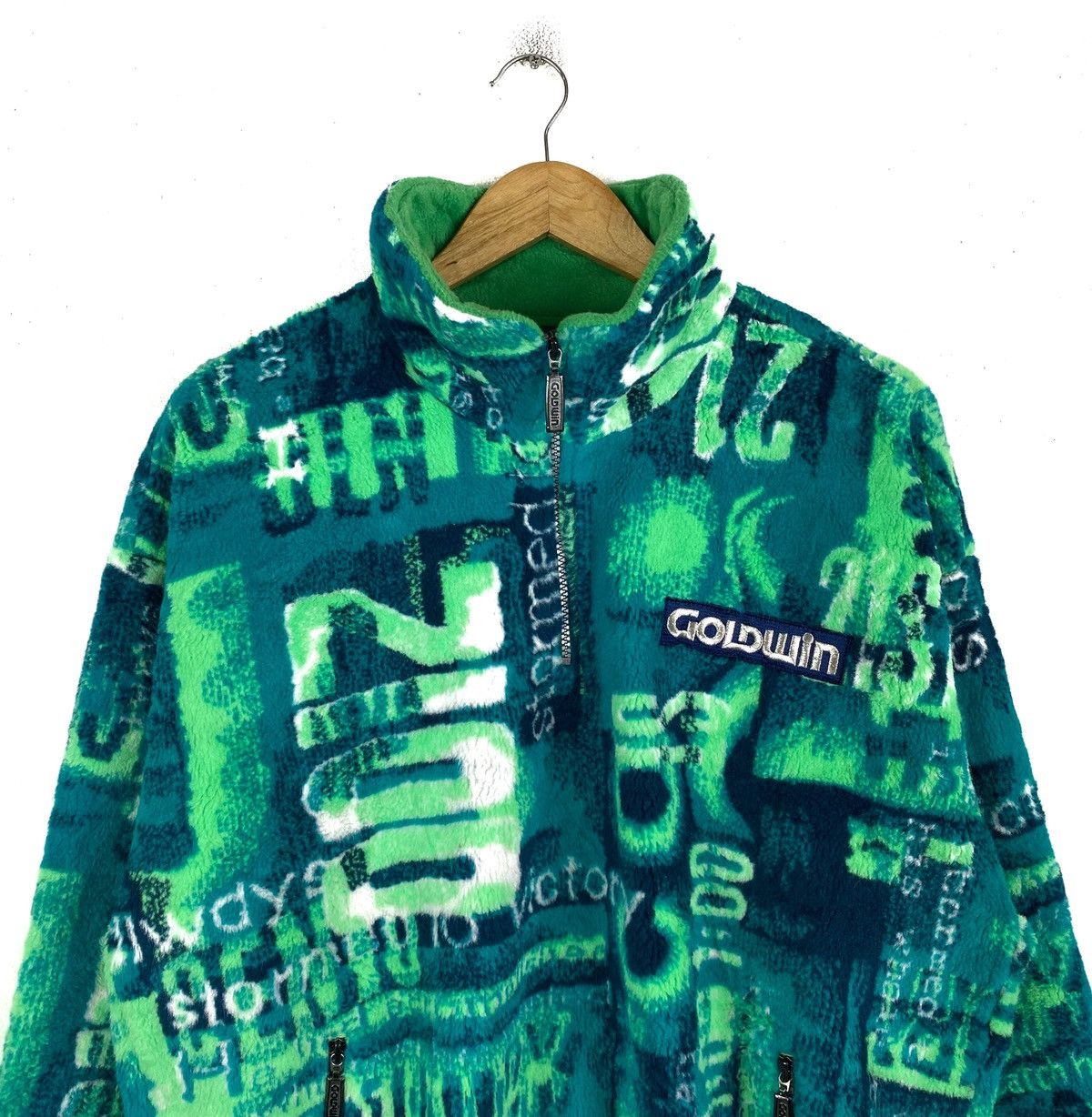 Goldwin × Vintage VINTAGE GOLDWIN SKI OUTDOOR SPORT FLEECE SWEATSHIRT Size US L / EU 52-54 / 3 - 3 Thumbnail