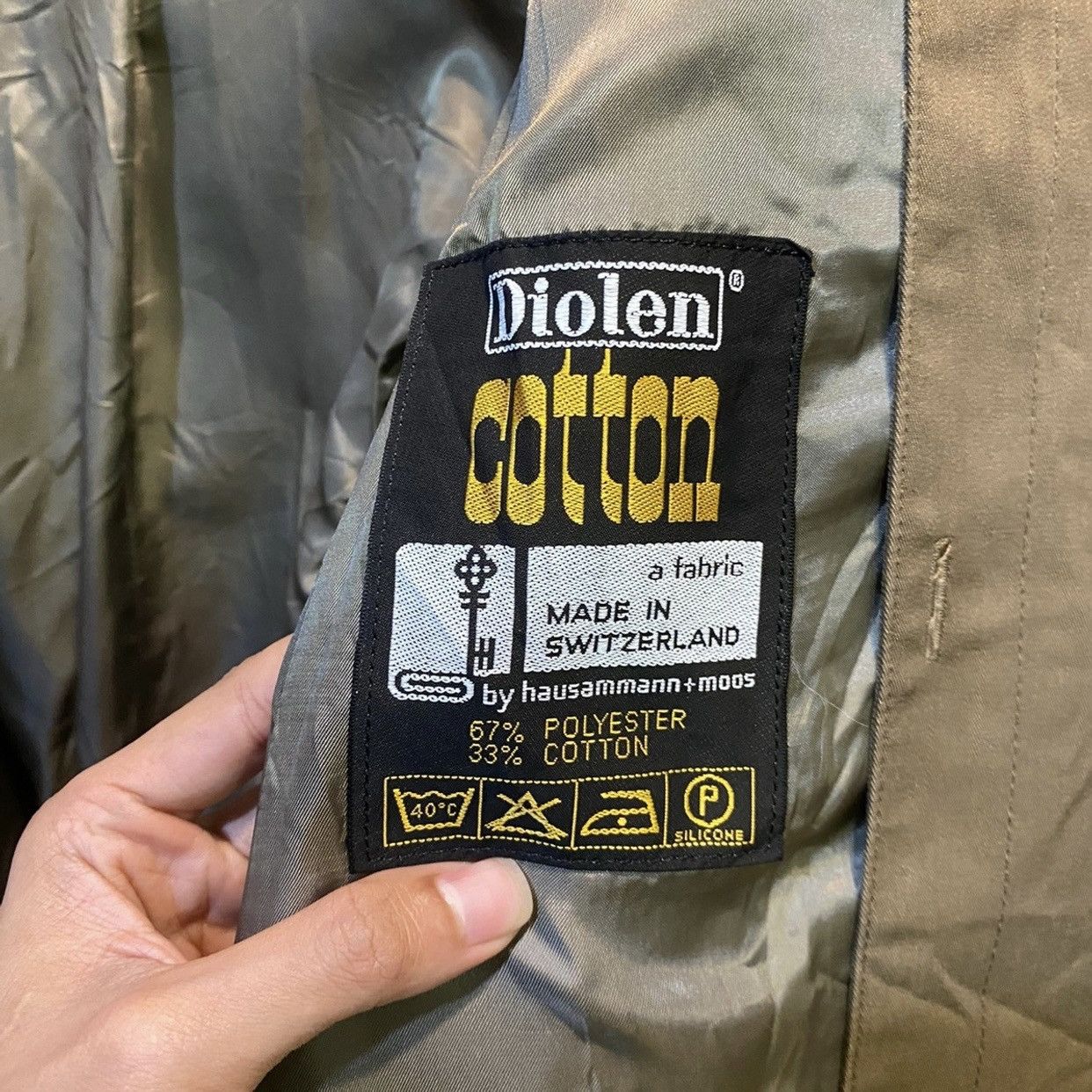 Swiss Legend VINTAGE RARE‼️Diolen By Hausammann+moos Fur Trench Coats Size US M / EU 48-50 / 2 - 10 Thumbnail