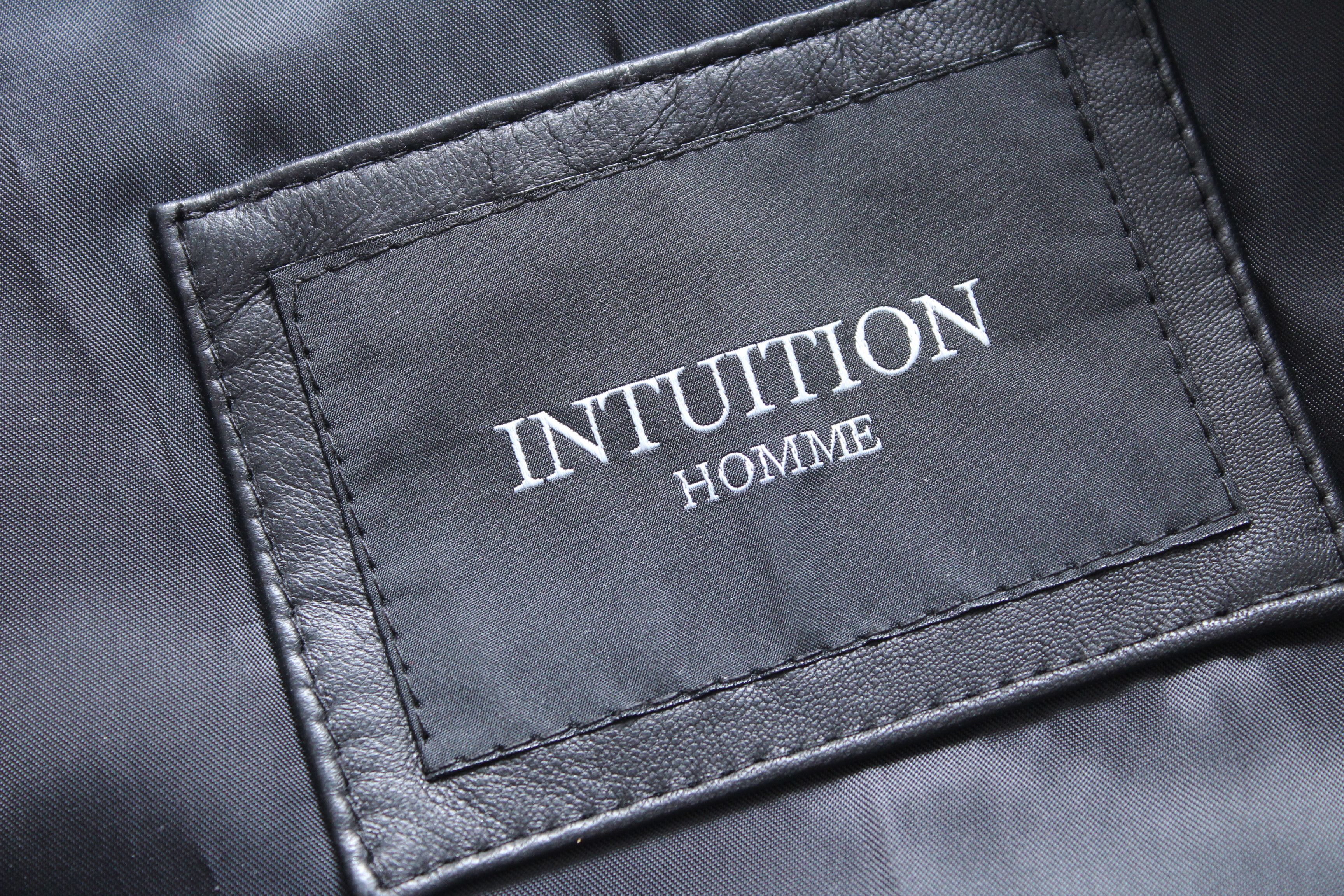 Other Intuition Paris Homme Leather Jacket Size S Hype Rare Size US S / EU 44-46 / 1 - 9 Thumbnail