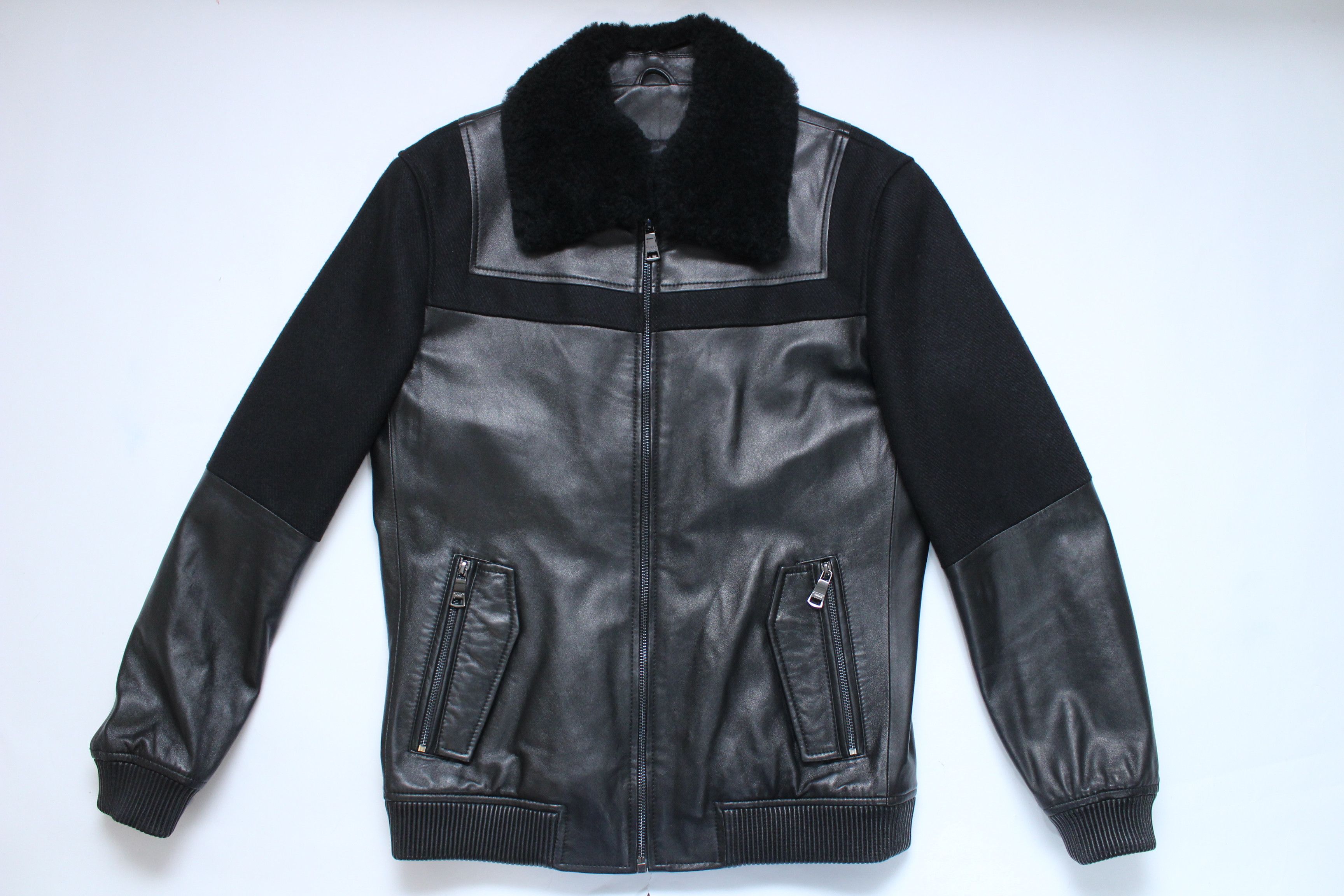 Hype Intuition Paris Homme Leather Jacket Size S Hype Rare Grailed