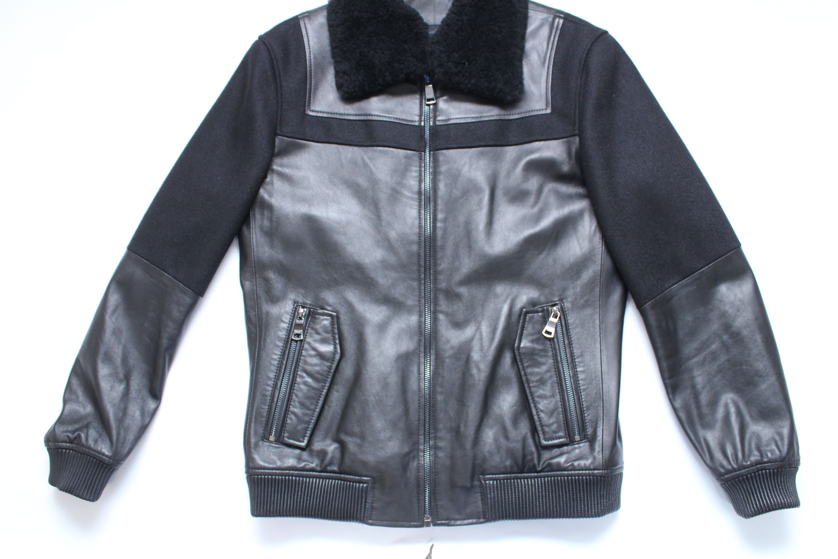 Other Intuition Paris Homme Leather Jacket Size S Hype Rare Size US S / EU 44-46 / 1 - 1 Thumbnail