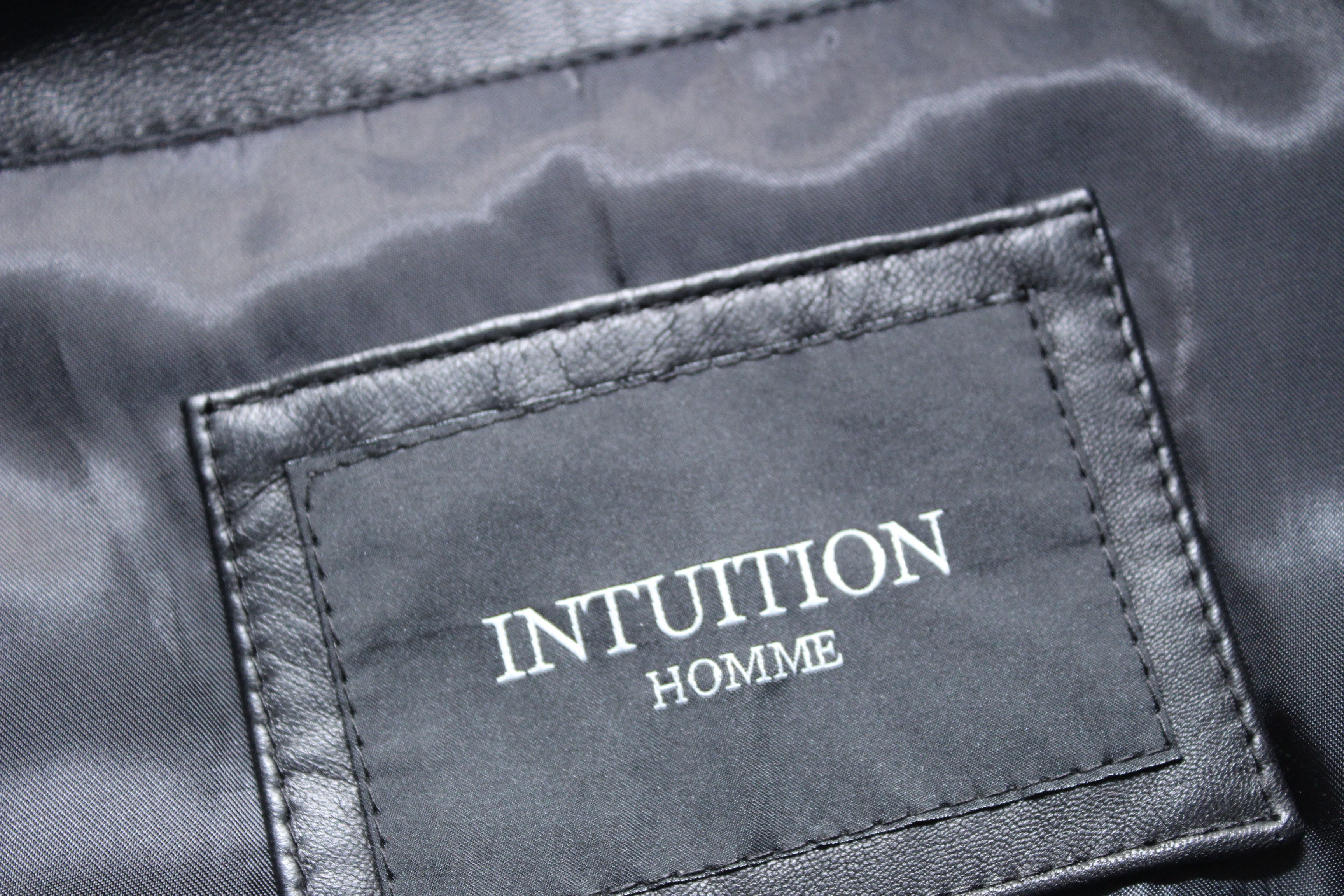 Other Intuition Paris Homme Leather Jacket Size S Hype Rare Size US S / EU 44-46 / 1 - 7 Thumbnail
