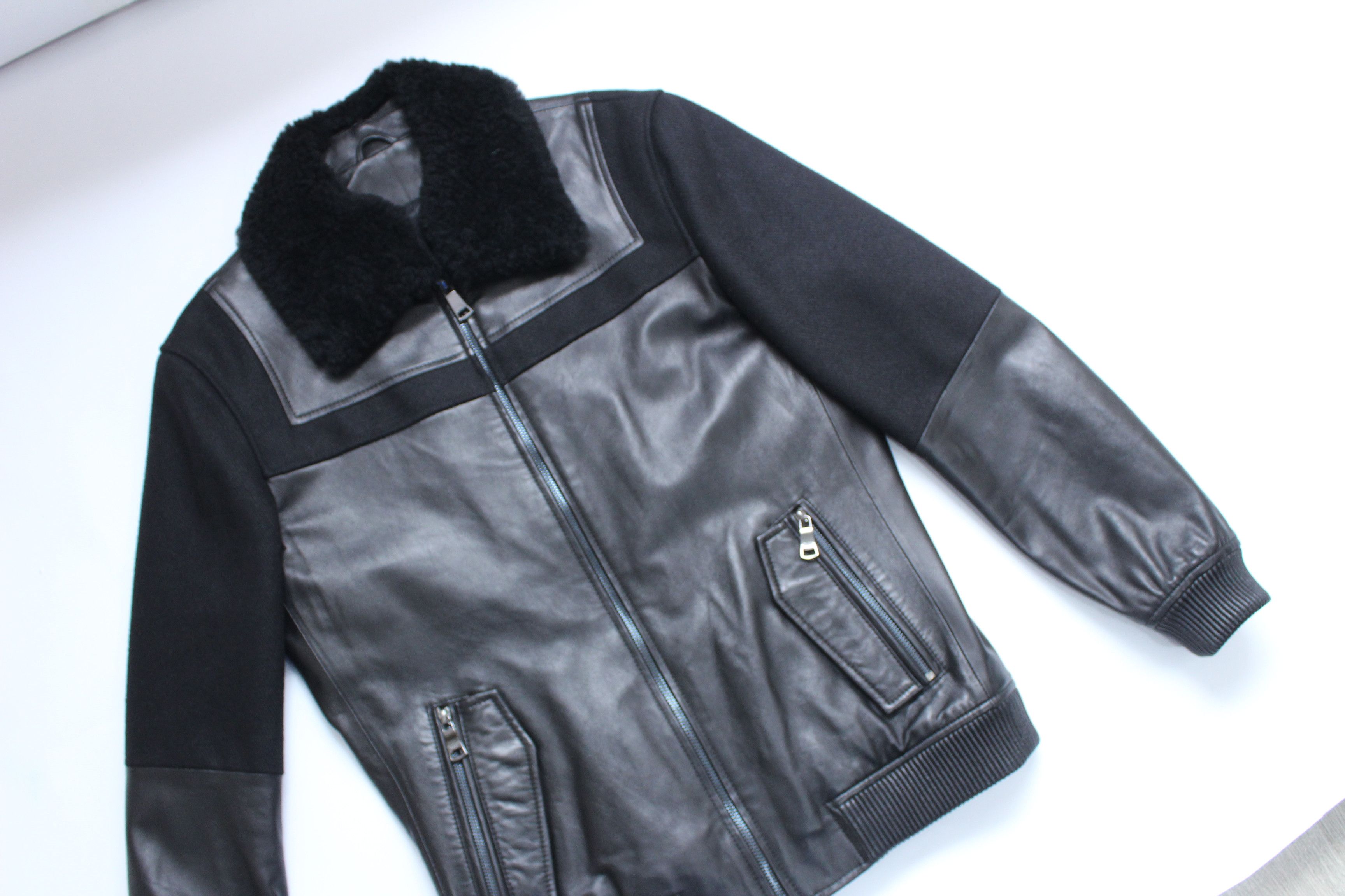 Other Intuition Paris Homme Leather Jacket Size S Hype Rare Size US S / EU 44-46 / 1 - 3 Thumbnail