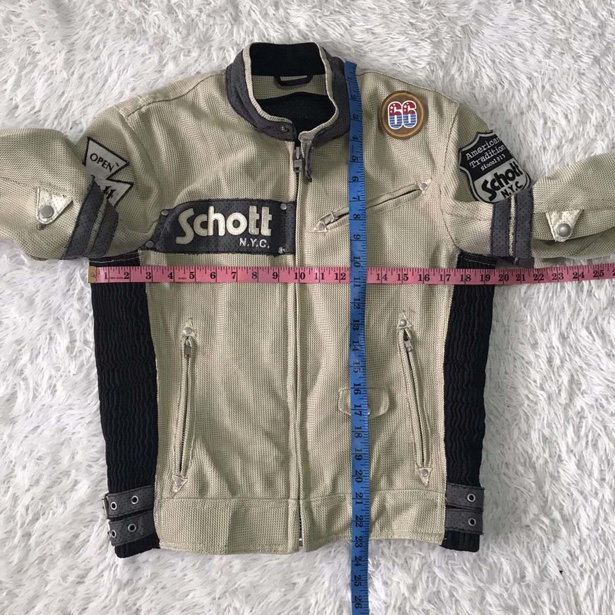 Schott 💥Steals💥Schott NYC Rider Motocycle Jacket Size US M / EU 48-50 / 2 - 23 Thumbnail