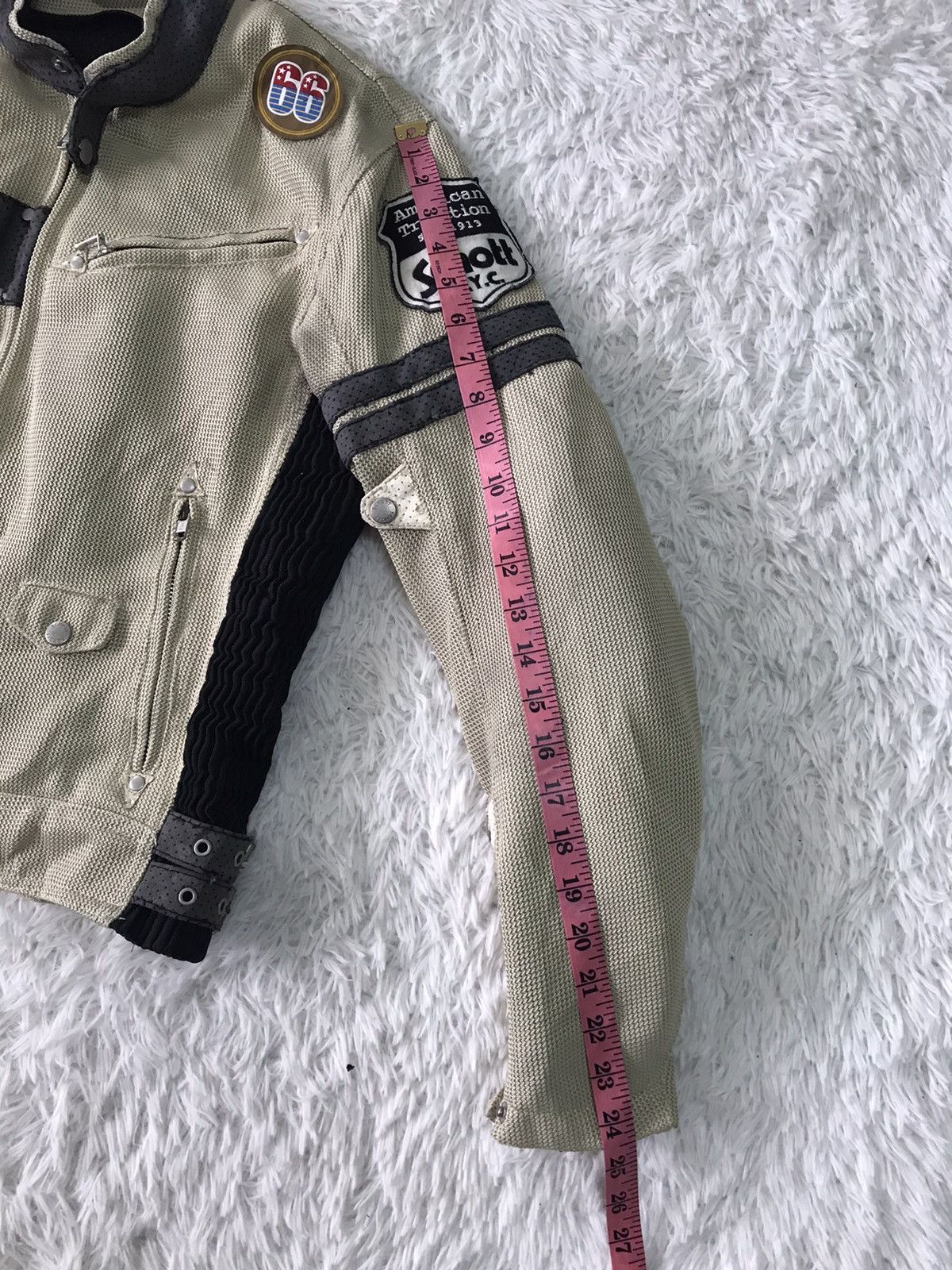 Schott 💥Steals💥Schott NYC Rider Motocycle Jacket Size US M / EU 48-50 / 2 - 25 Thumbnail