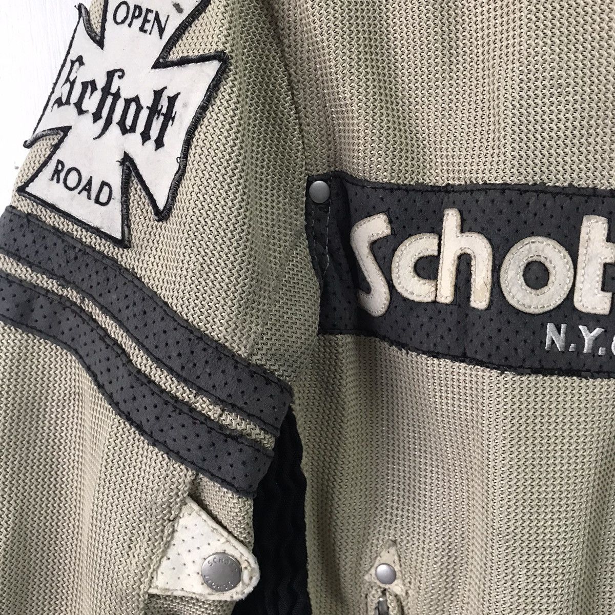 Schott 💥Steals💥Schott NYC Rider Motocycle Jacket Size US M / EU 48-50 / 2 - 7 Thumbnail