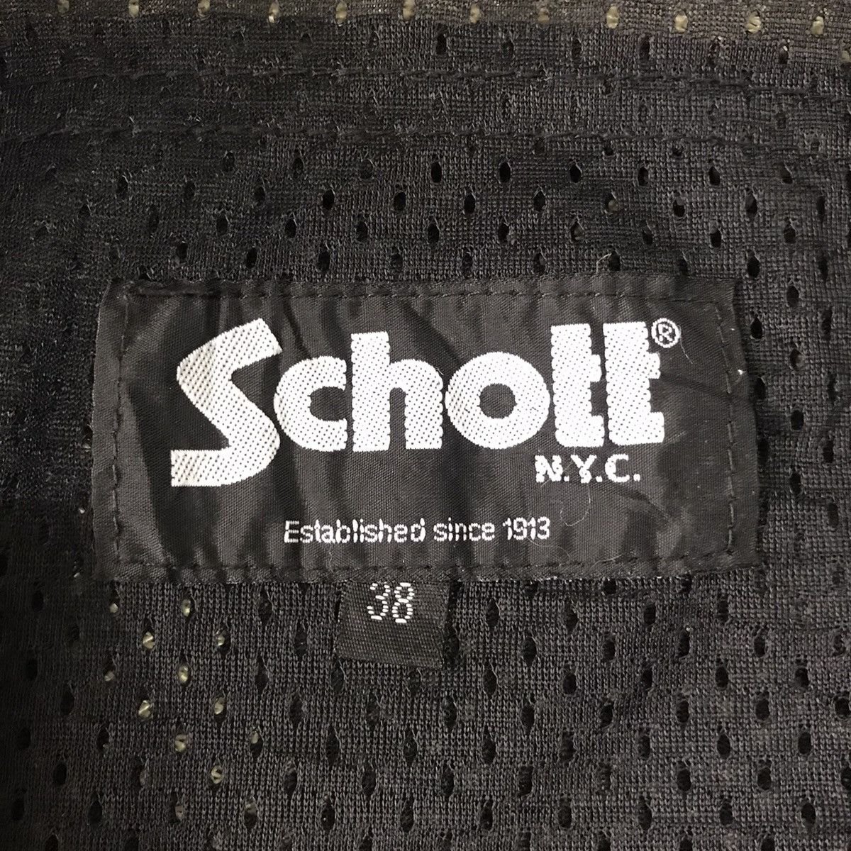 Schott 💥Steals💥Schott NYC Rider Motocycle Jacket Size US M / EU 48-50 / 2 - 20 Thumbnail