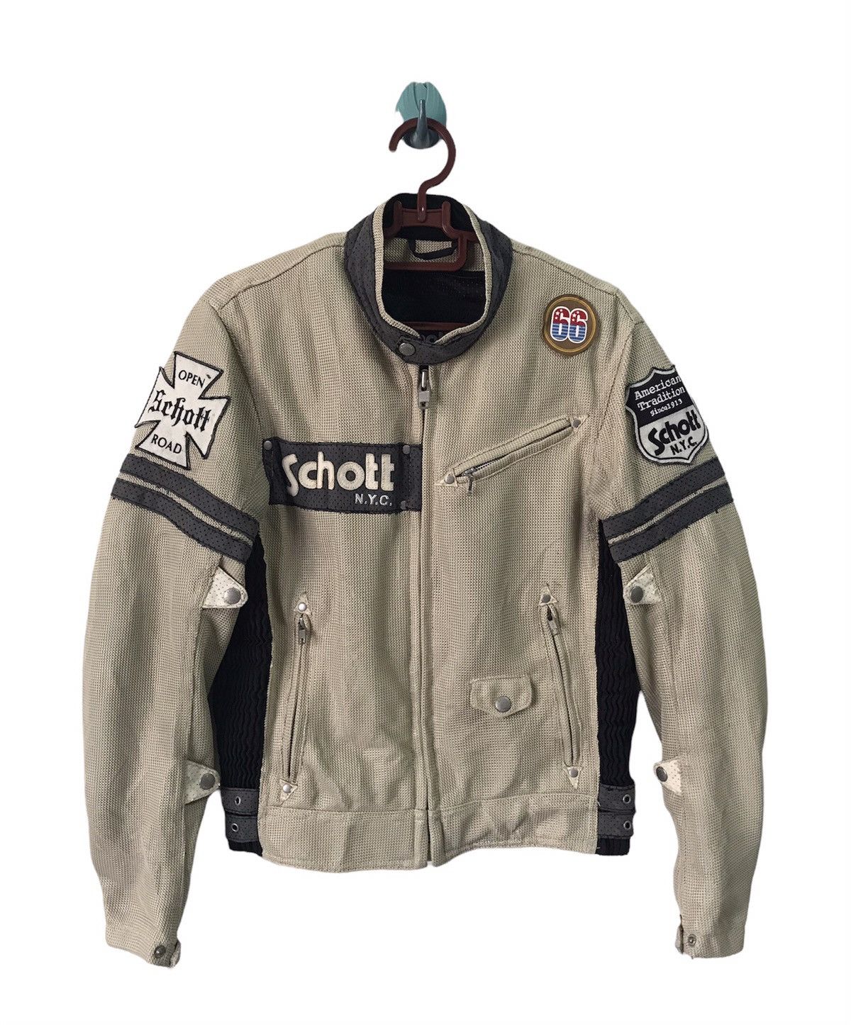 Schott 💥Steals💥Schott NYC Rider Motocycle Jacket Size US M / EU 48-50 / 2 - 1 Thumbnail