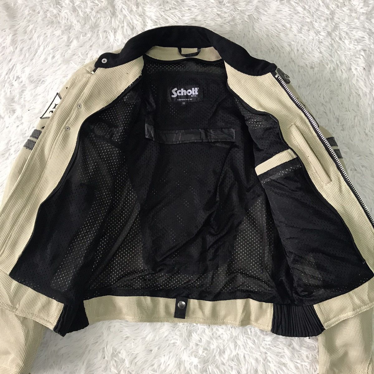Schott 💥Steals💥Schott NYC Rider Motocycle Jacket Size US M / EU 48-50 / 2 - 19 Thumbnail