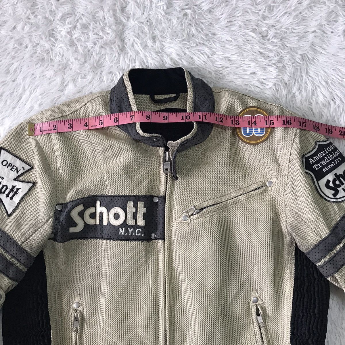 Schott 💥Steals💥Schott NYC Rider Motocycle Jacket Size US M / EU 48-50 / 2 - 24 Thumbnail
