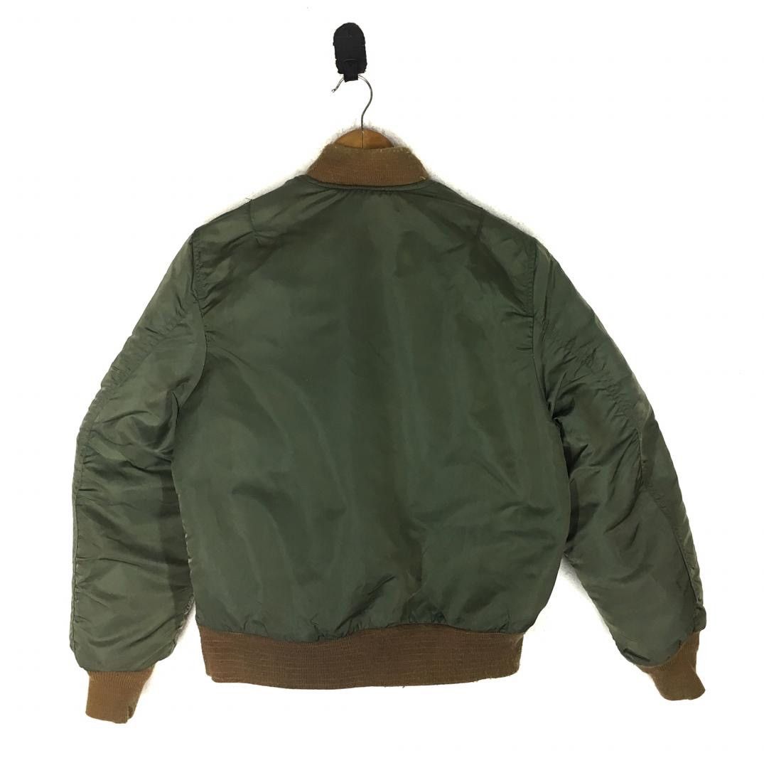 Vintage MA-1 FLYING JACKET LION UNIFORM MIL-J-8279 US AIR FORCE Size US M / EU 48-50 / 2 - 2 Thumbnail