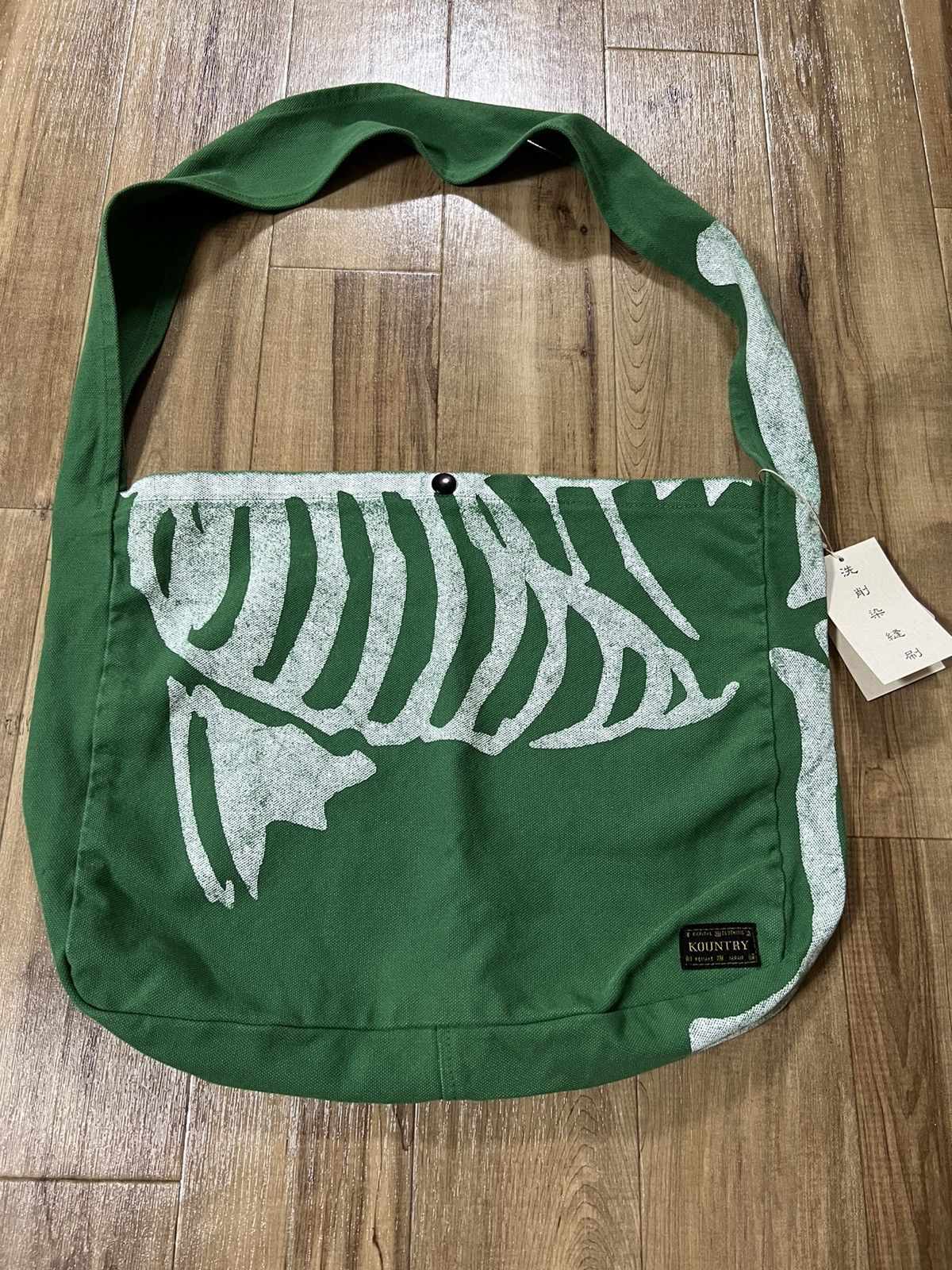 Kapital Kapital Bone Skeleton Shoulder Bag | Grailed