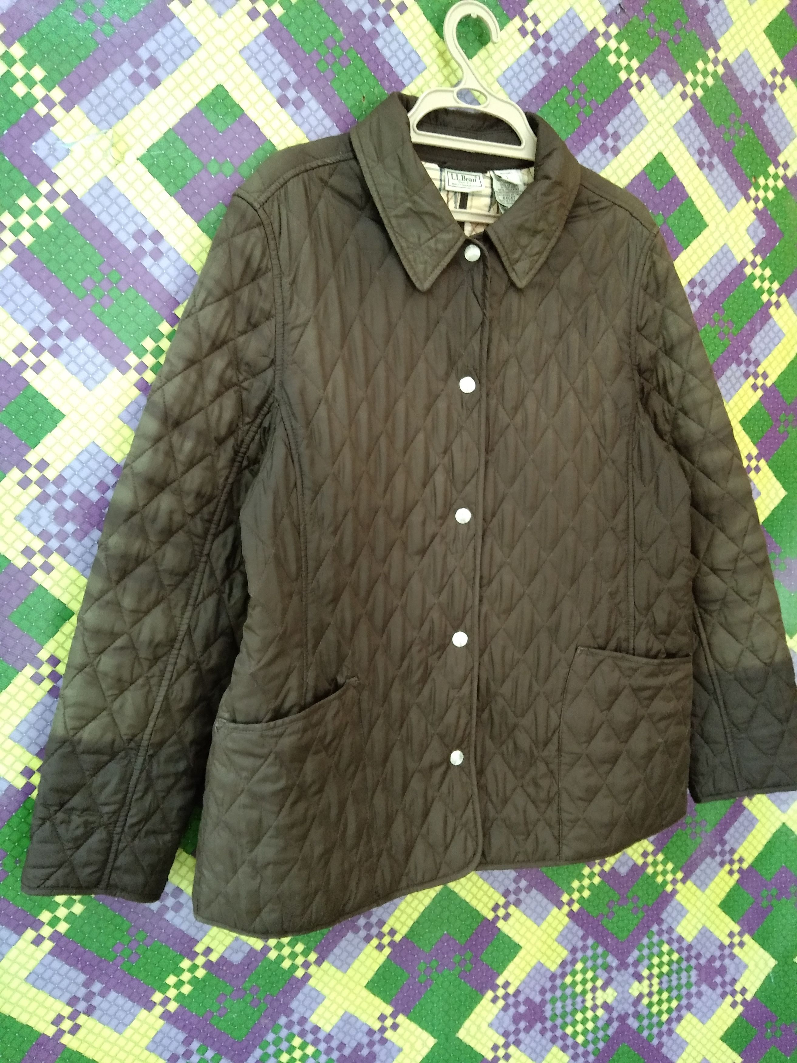L.L. Bean × Vintage VINTAGE LL BEAN WOMEN'S QUILTED JACKET Size L / US 10 / IT 46 - 5 Thumbnail