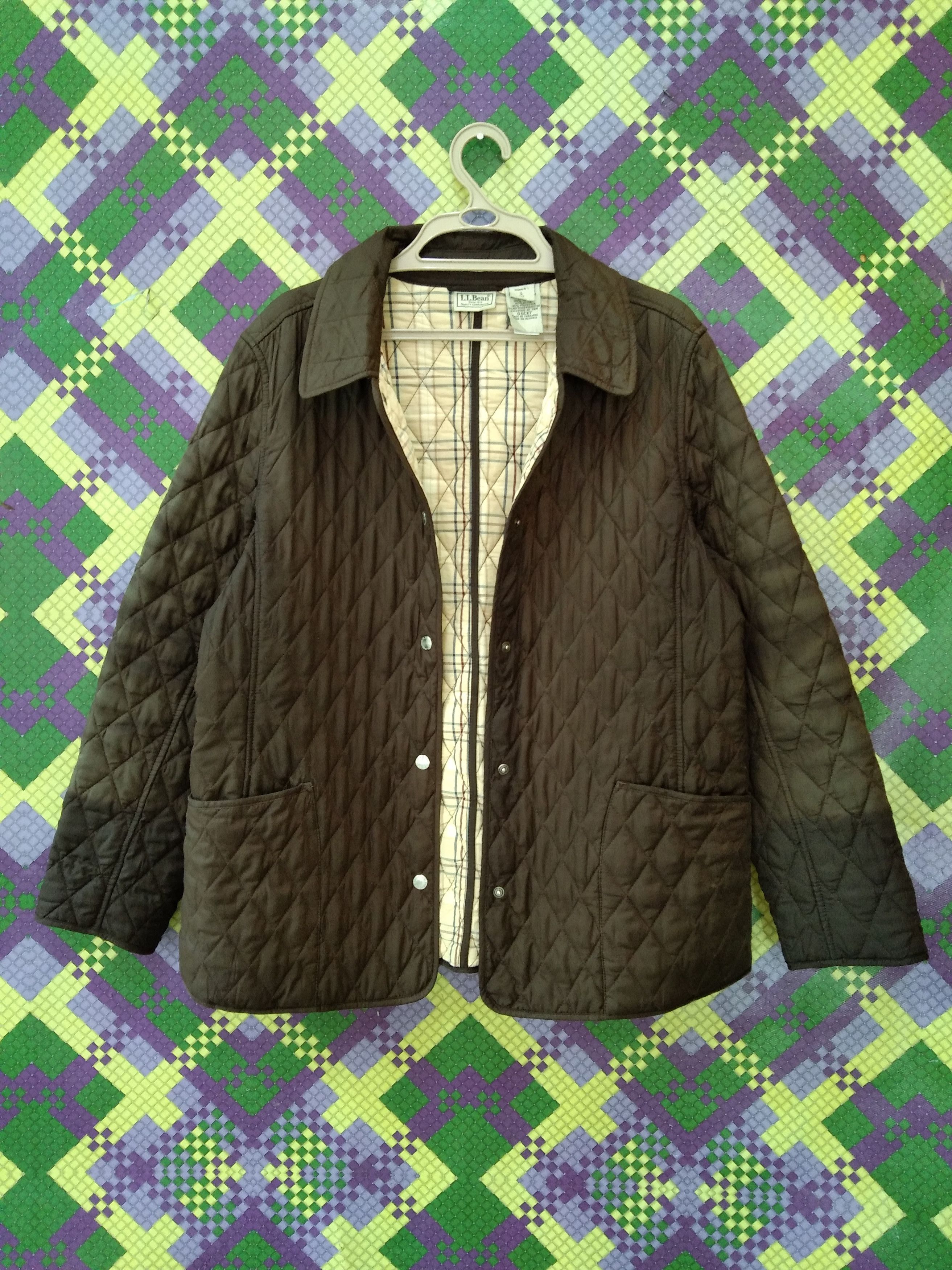 L.L. Bean × Vintage VINTAGE LL BEAN WOMEN'S QUILTED JACKET Size L / US 10 / IT 46 - 2 Thumbnail