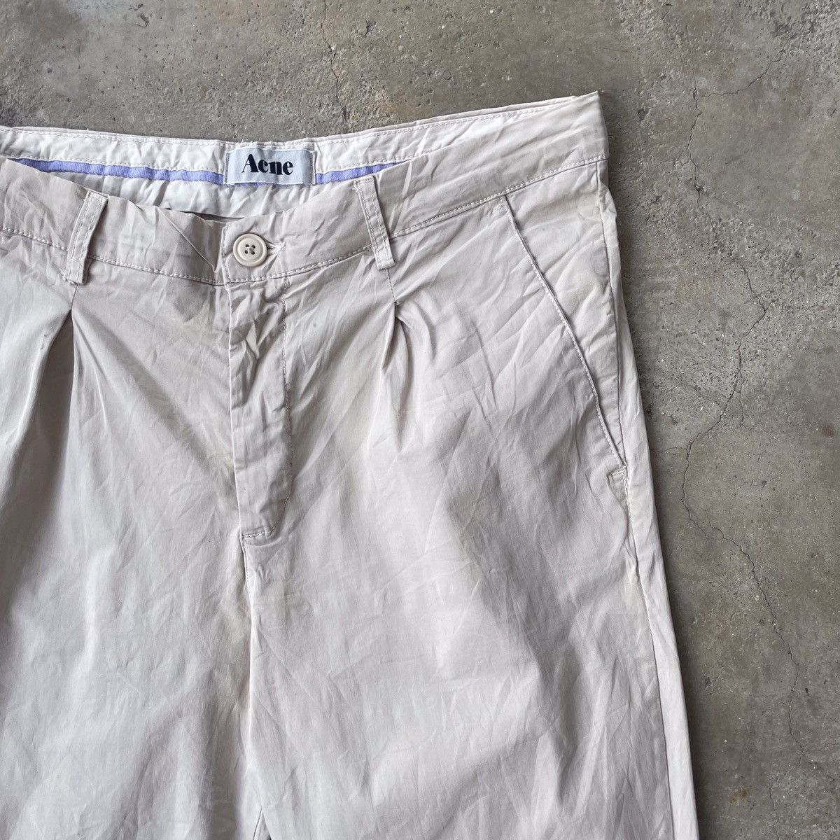 Acne Studios Vintage Acne Studio Distressed Casual Pants Size US 32 / EU 48 - 2 Thumbnail