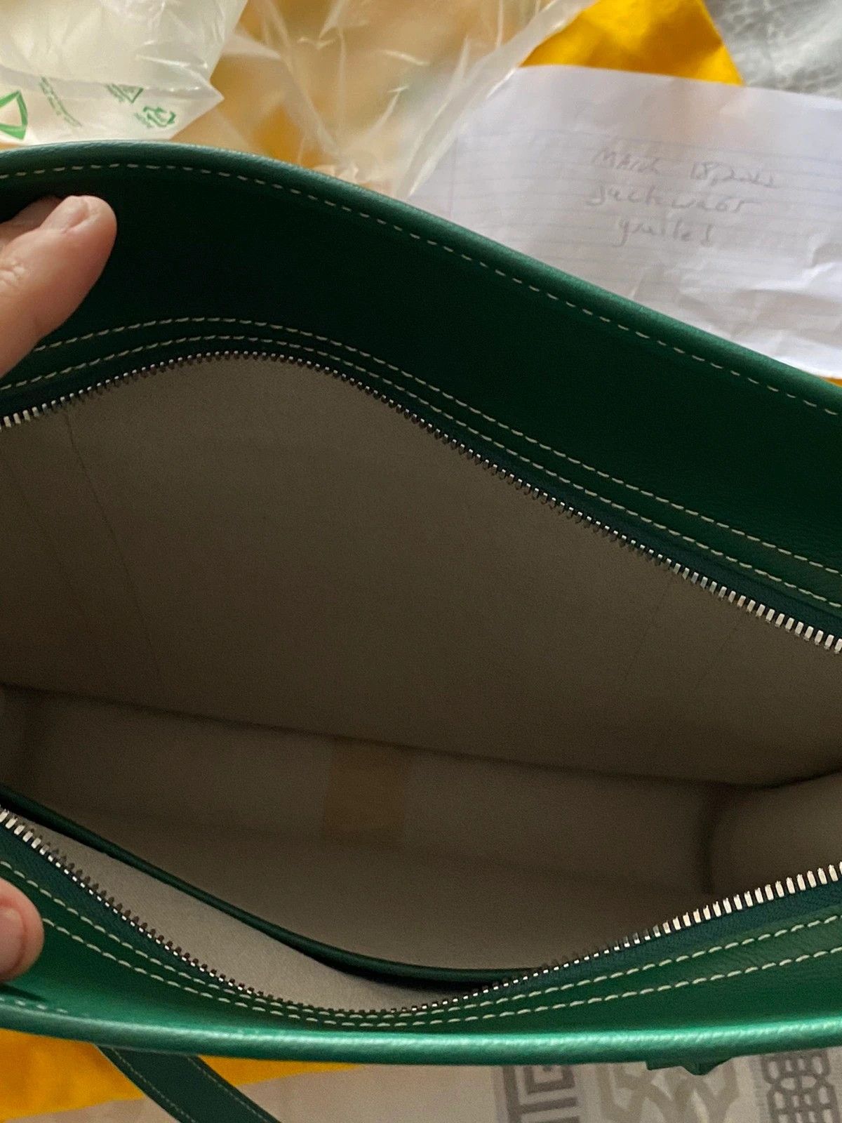 Goyard Bag in Green Color Size ONE SIZE - 12 Thumbnail