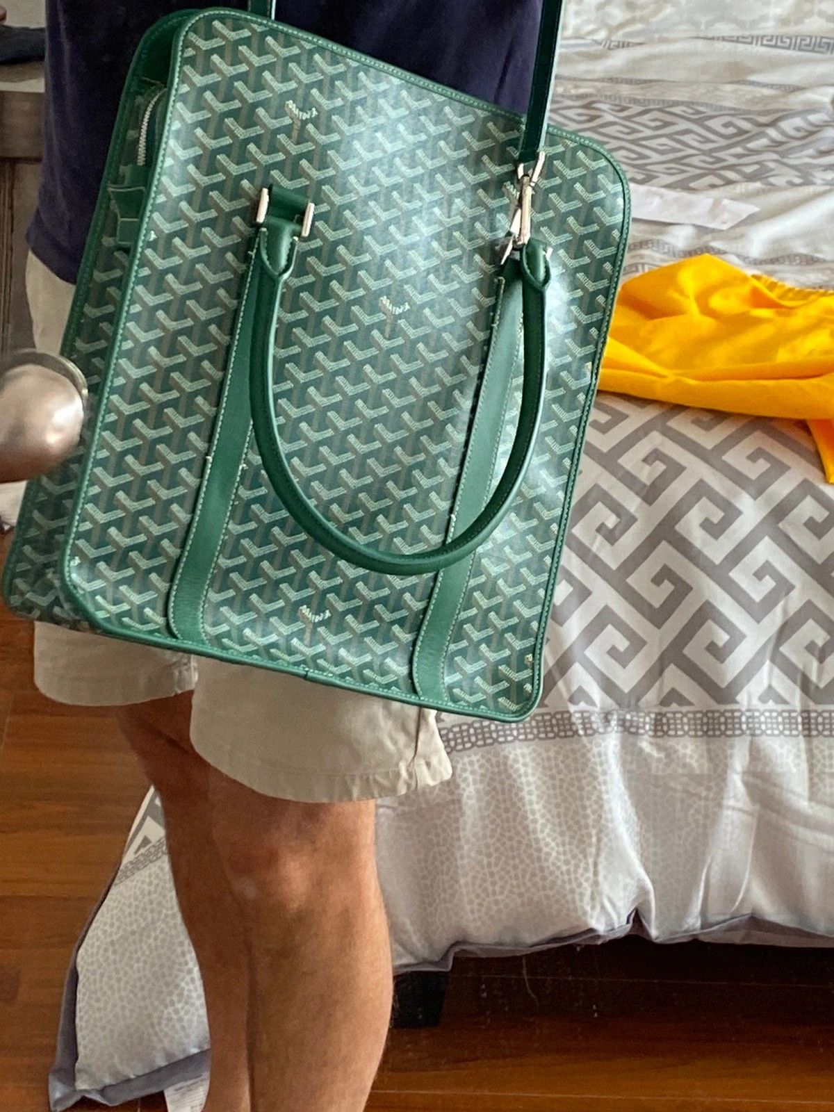 Goyard Bag In Green Color Grailed   9f174e1d7388454aaa1f5e0ac36fa9d4