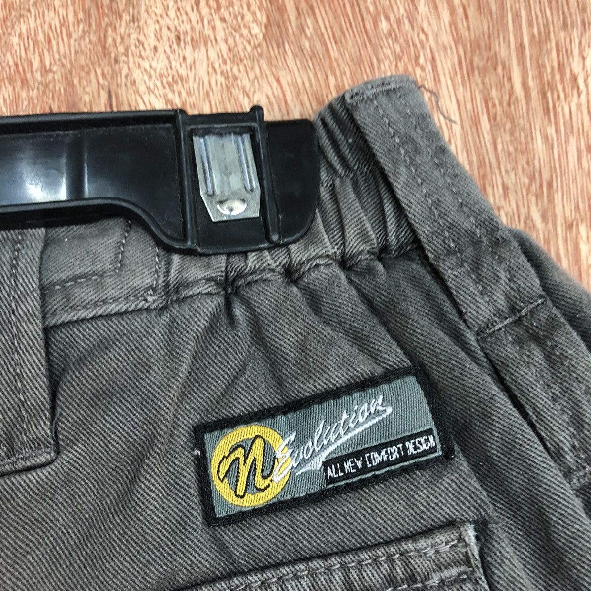 Faded Glory × Japanese Brand Evolution faded Grey Multipocket Cargo Pants #2636 Size US 28 / EU 44 - 12 Thumbnail