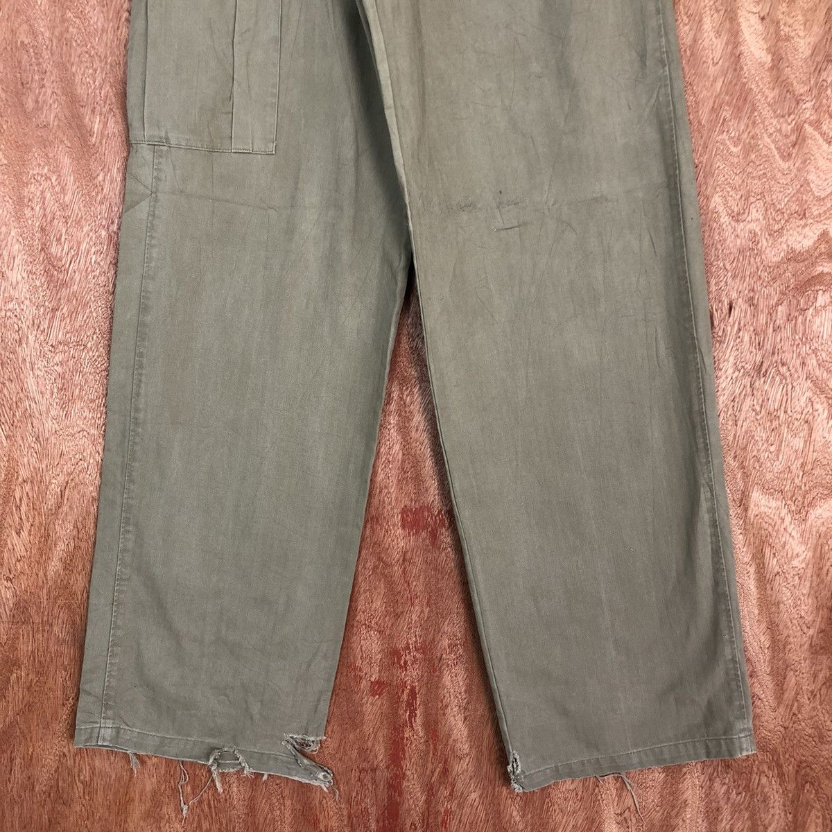 Japanese Brand DLL Yokohama staff worker Grey Multipocket Cargo Pants #c893 Size US 30 / EU 46 - 3 Thumbnail