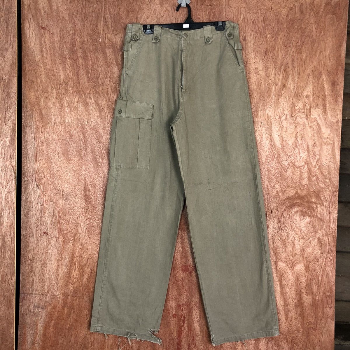 Japanese Brand DLL Yokohama staff worker Grey Multipocket Cargo Pants #c893 Size US 30 / EU 46 - 1 Thumbnail