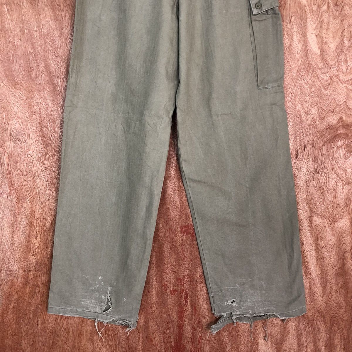 Japanese Brand DLL Yokohama staff worker Grey Multipocket Cargo Pants #c893 Size US 30 / EU 46 - 11 Thumbnail