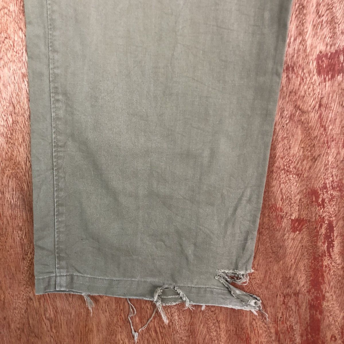 Japanese Brand DLL Yokohama staff worker Grey Multipocket Cargo Pants #c893 Size US 30 / EU 46 - 6 Thumbnail